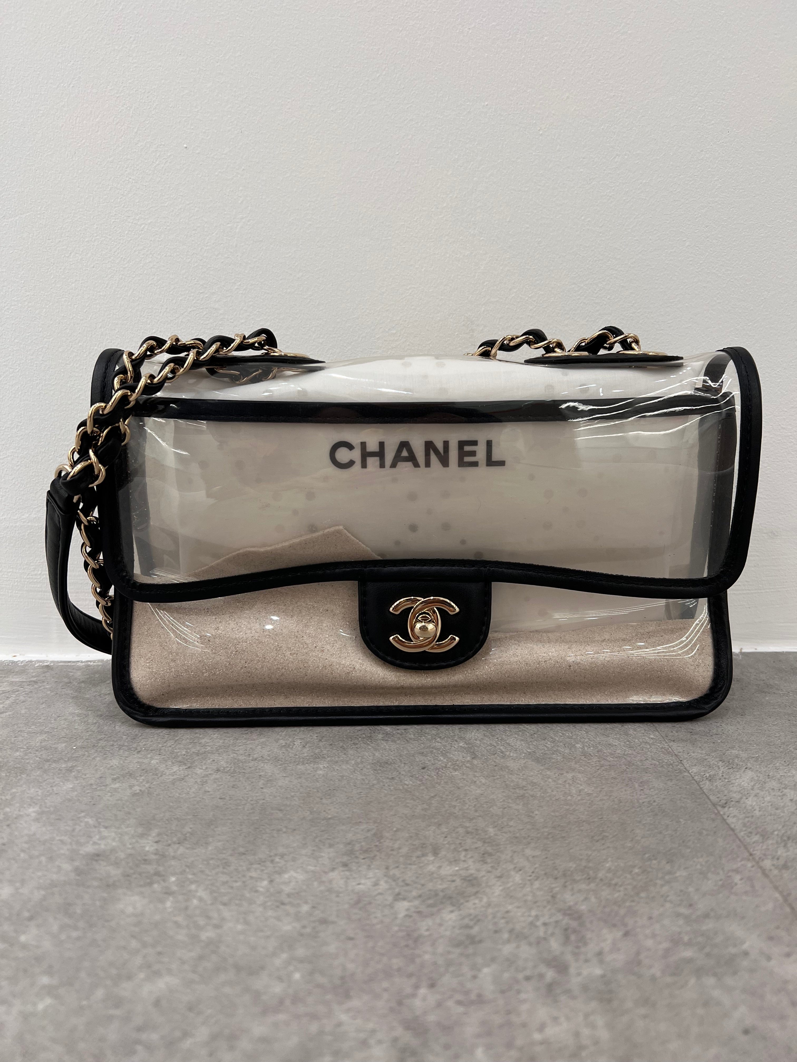 Luxury Promise Chanel sand bag lambskin trimming LGHW SKCH4064
