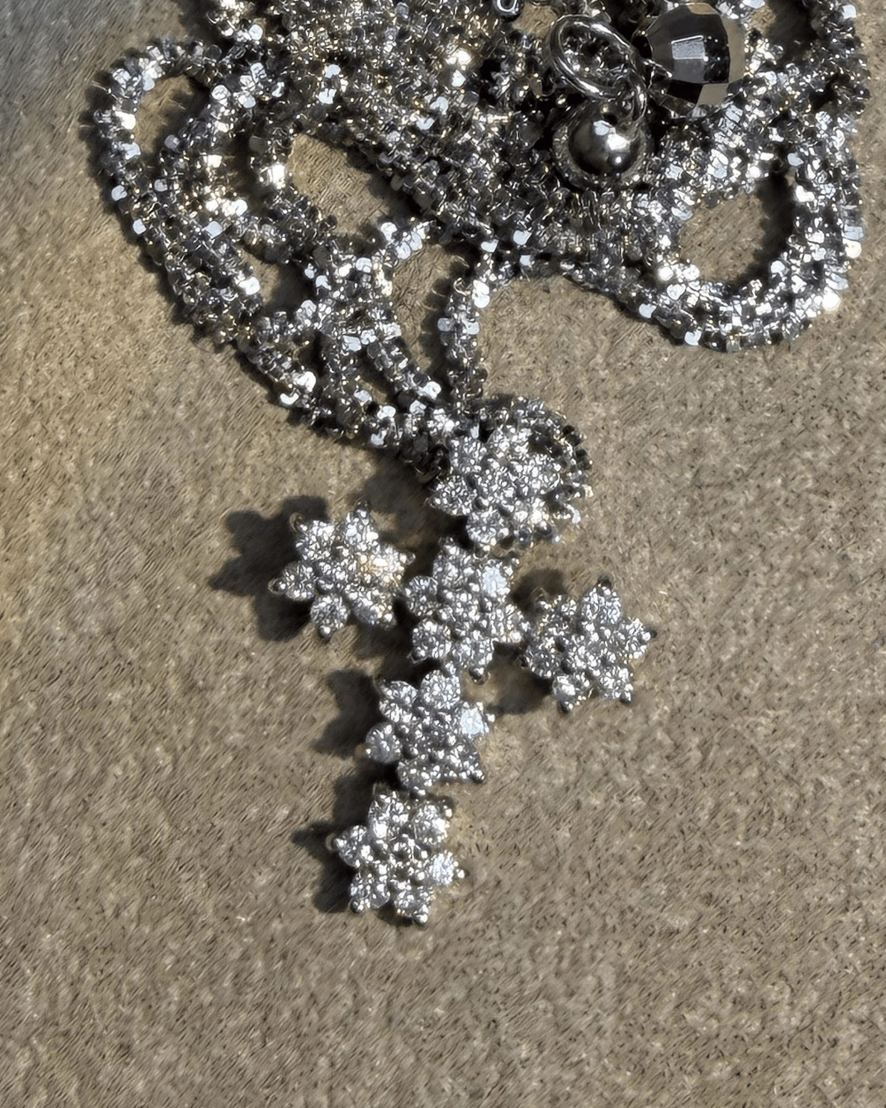 Luxury Promise Cross Diamond Necklace in 18K / D0.34ct / PD0.06ct (42.5cm) 3193 JJC0580