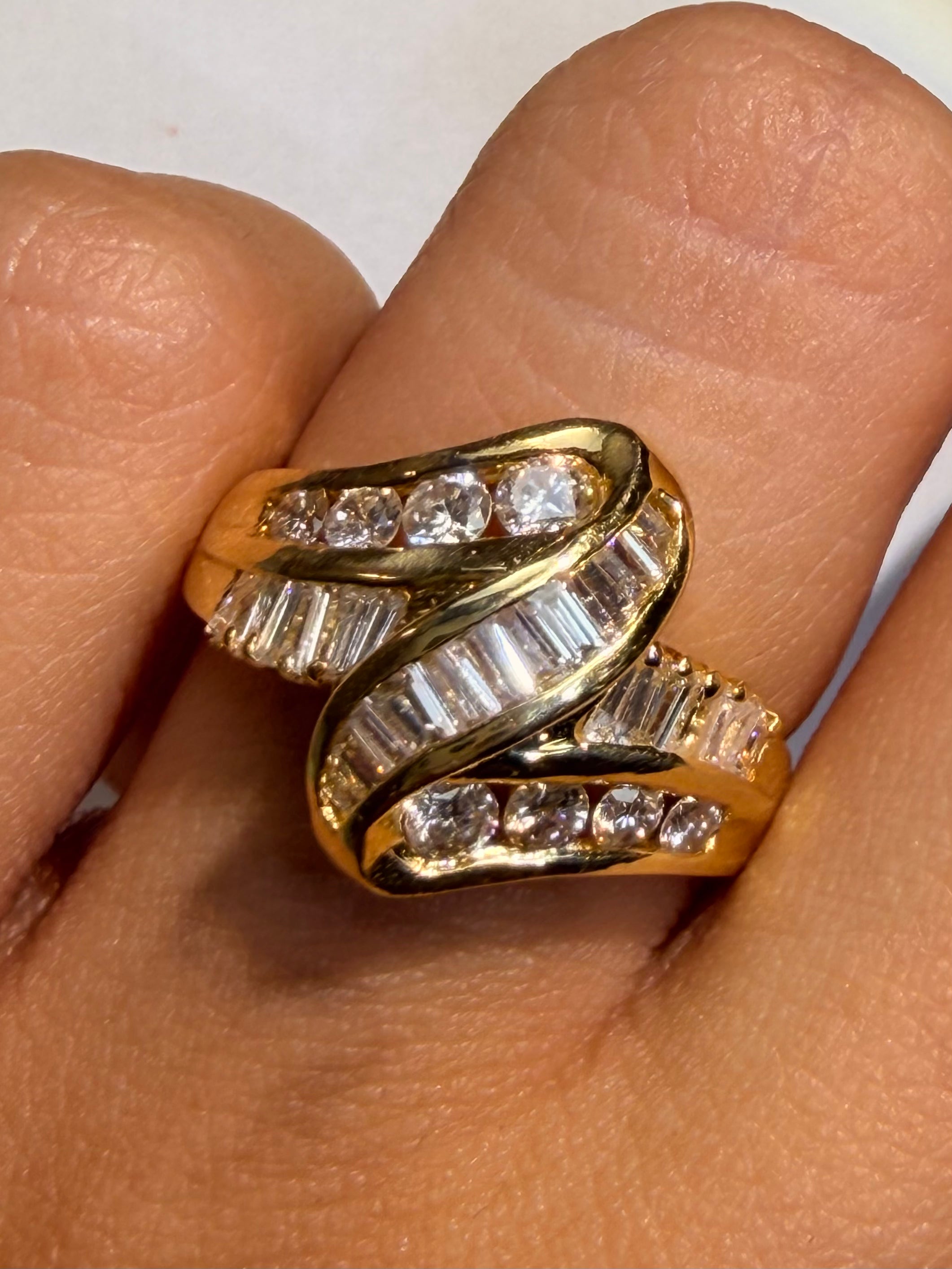 Luxury Promise Diamond Band in 18K / D1ct (6.75us)  4285 JJC0534