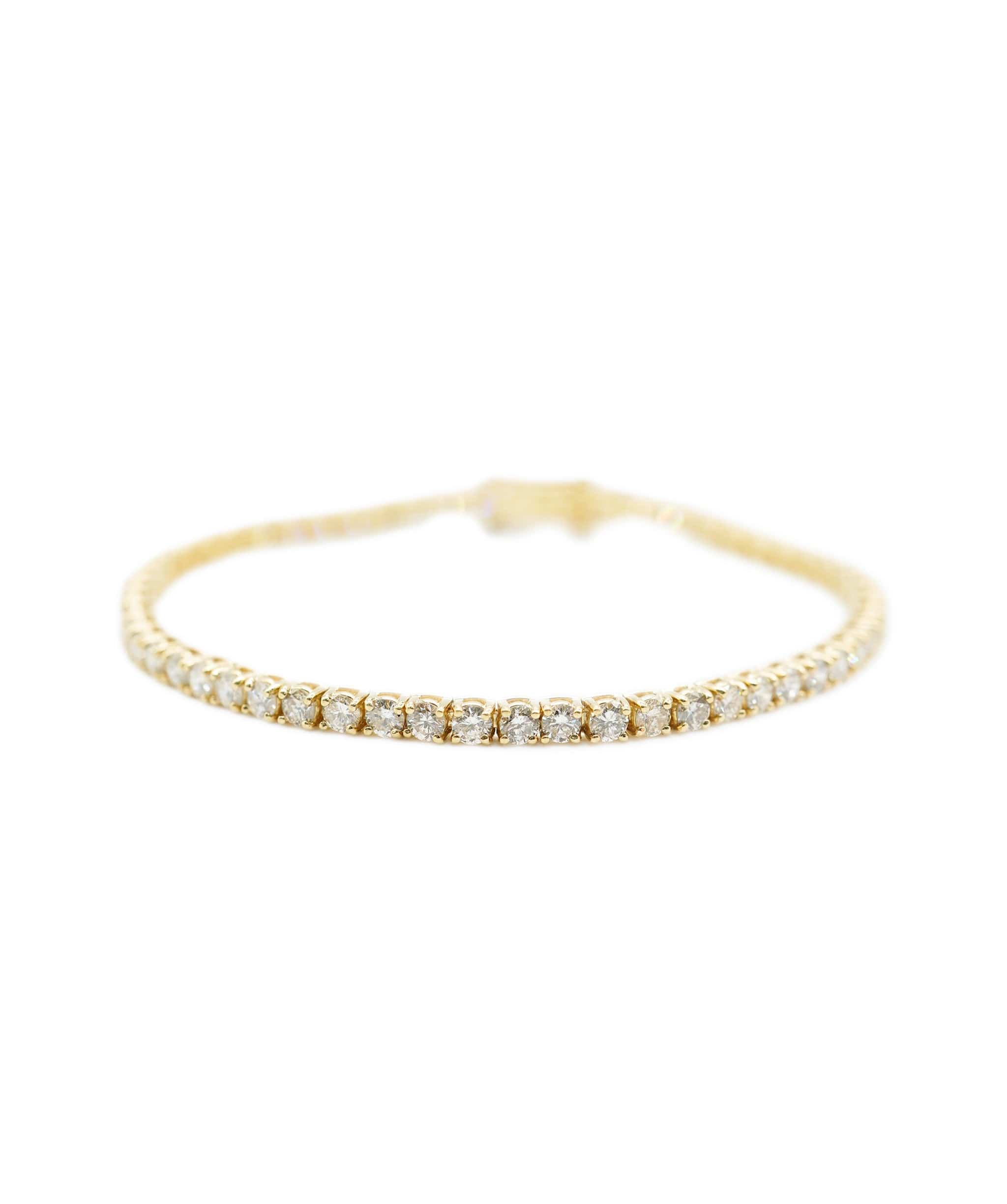 Luxury Promise Diamond tennis bracelet (approx. 5.35cts brilliant-cut diamonds) AHC1363