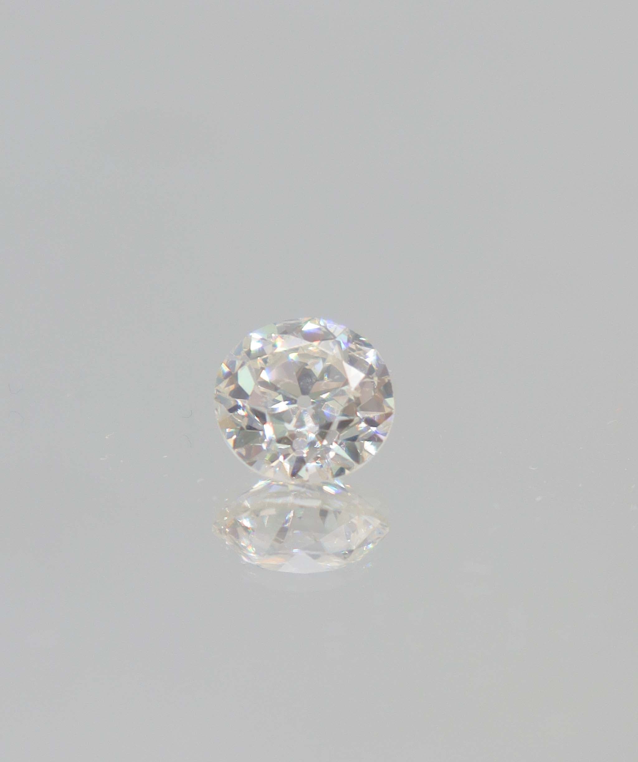Luxury Promise 1.86ct remarkable g si2+ euoropean old cut round diamond DXBCS4360