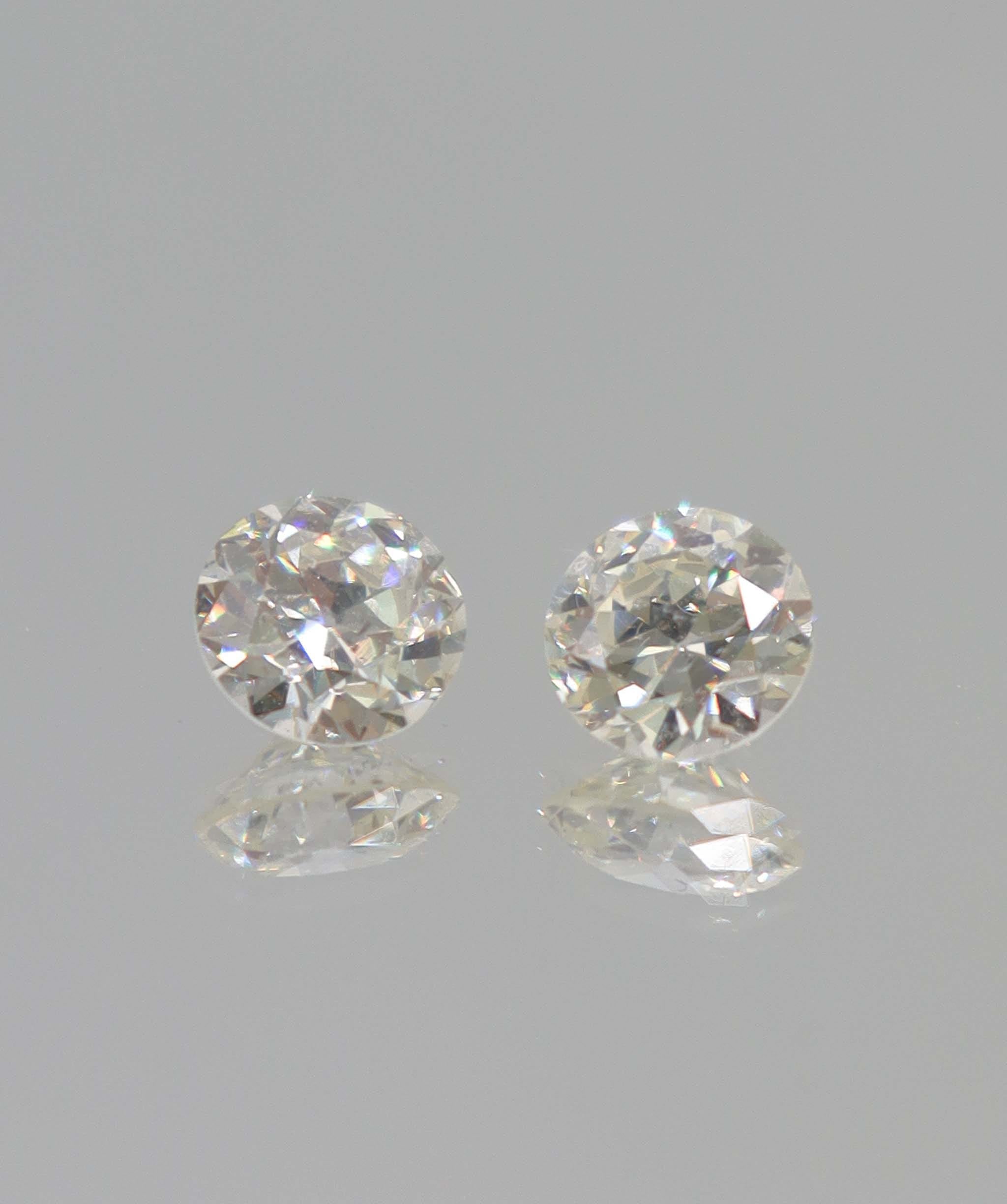 Luxury Promise 2ct 1950' style euoropean old cut round diamond DXBCS4374
