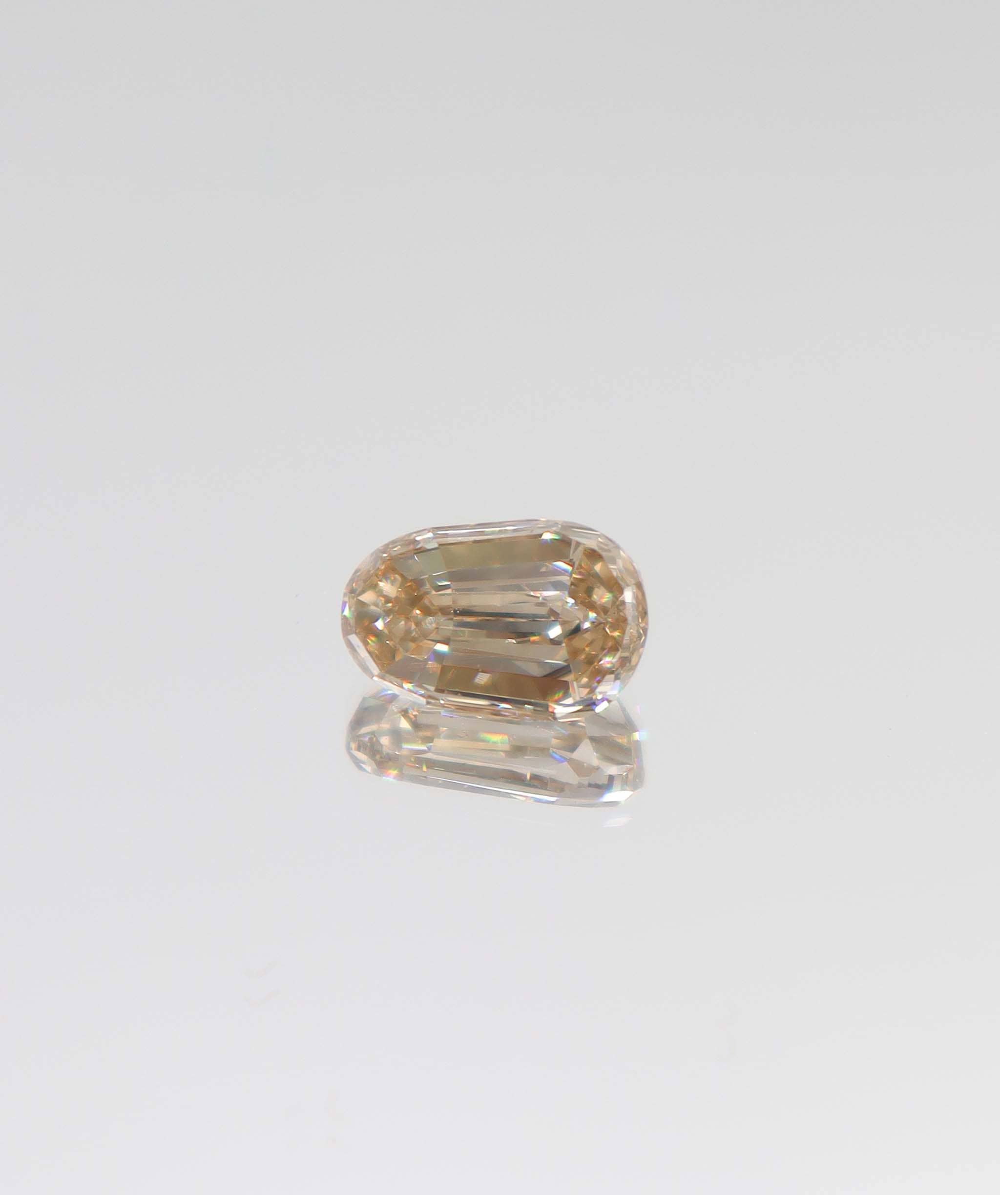 Luxury Promise 3.02ct intense roseglow pink very rare antique step-cut pear diamond DXBCS4372