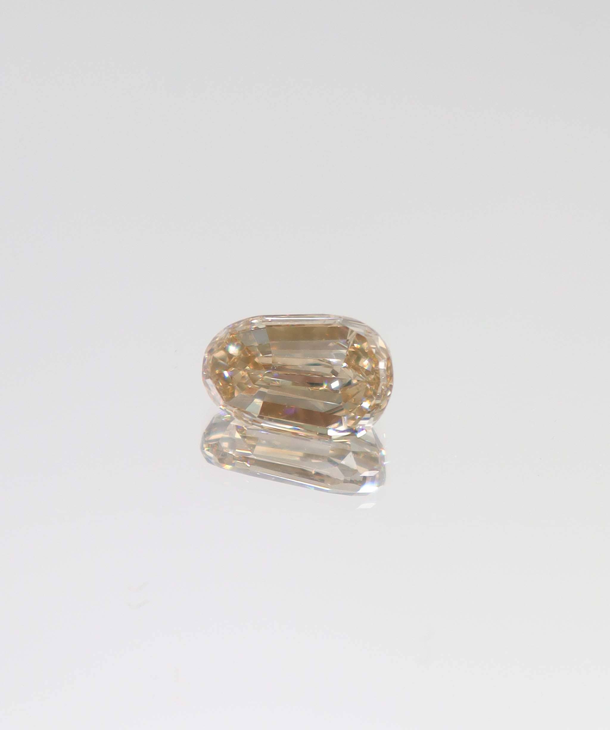 Luxury Promise 3.02ct intense roseglow pink very rare antique step-cut pear diamond DXBCS4372
