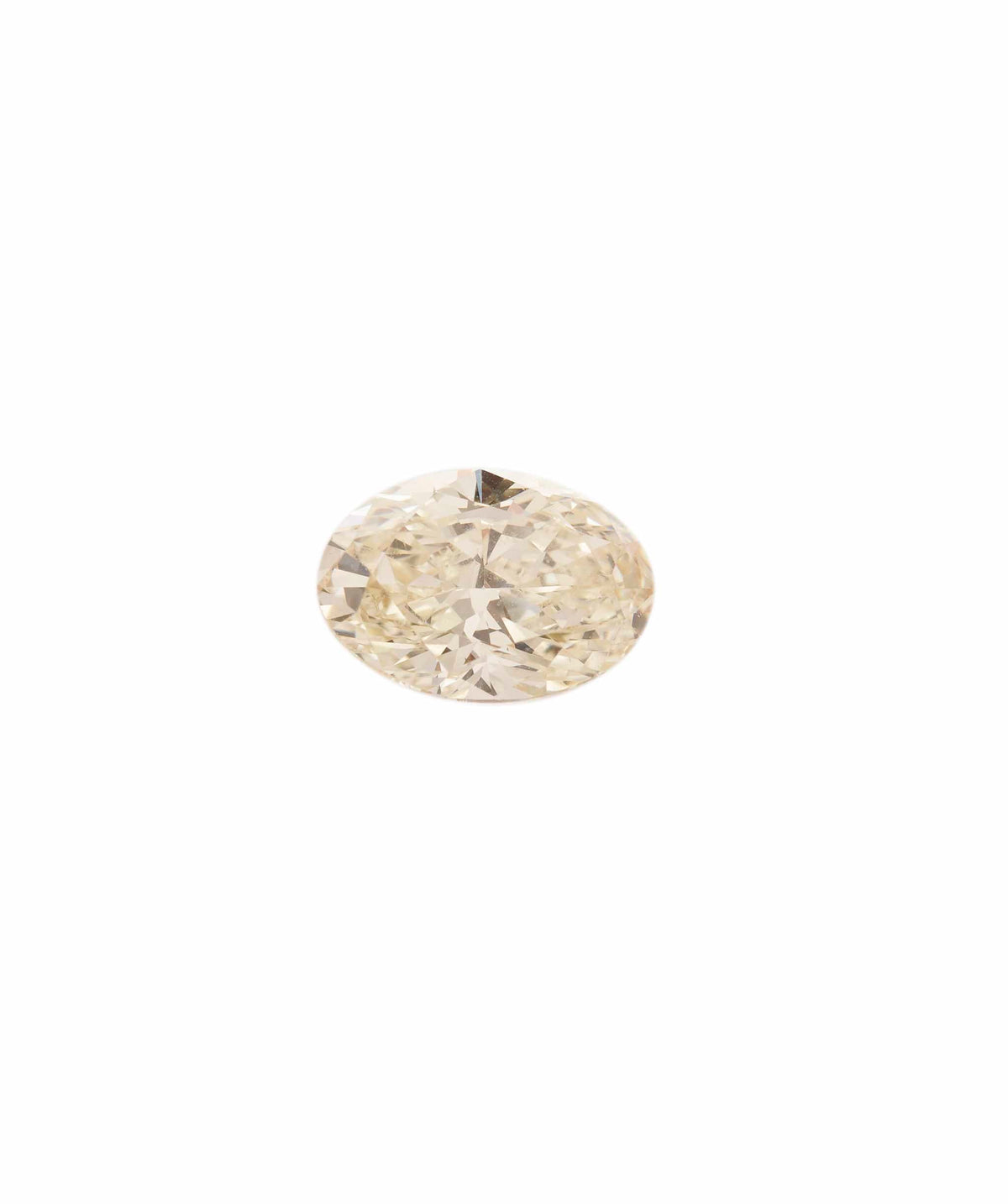 Luxury Promise 0.71ct Oval Fancy Yellow Diamond ANC1698