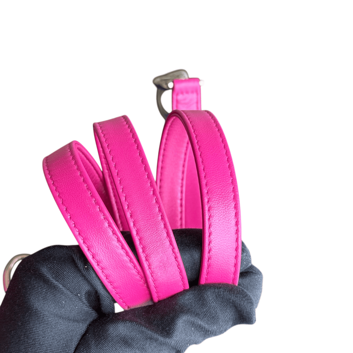 Luxury Promise Dior Lady Mini - Cannage Lambskin Hot Pink Gold Hardware Adjustable Strap