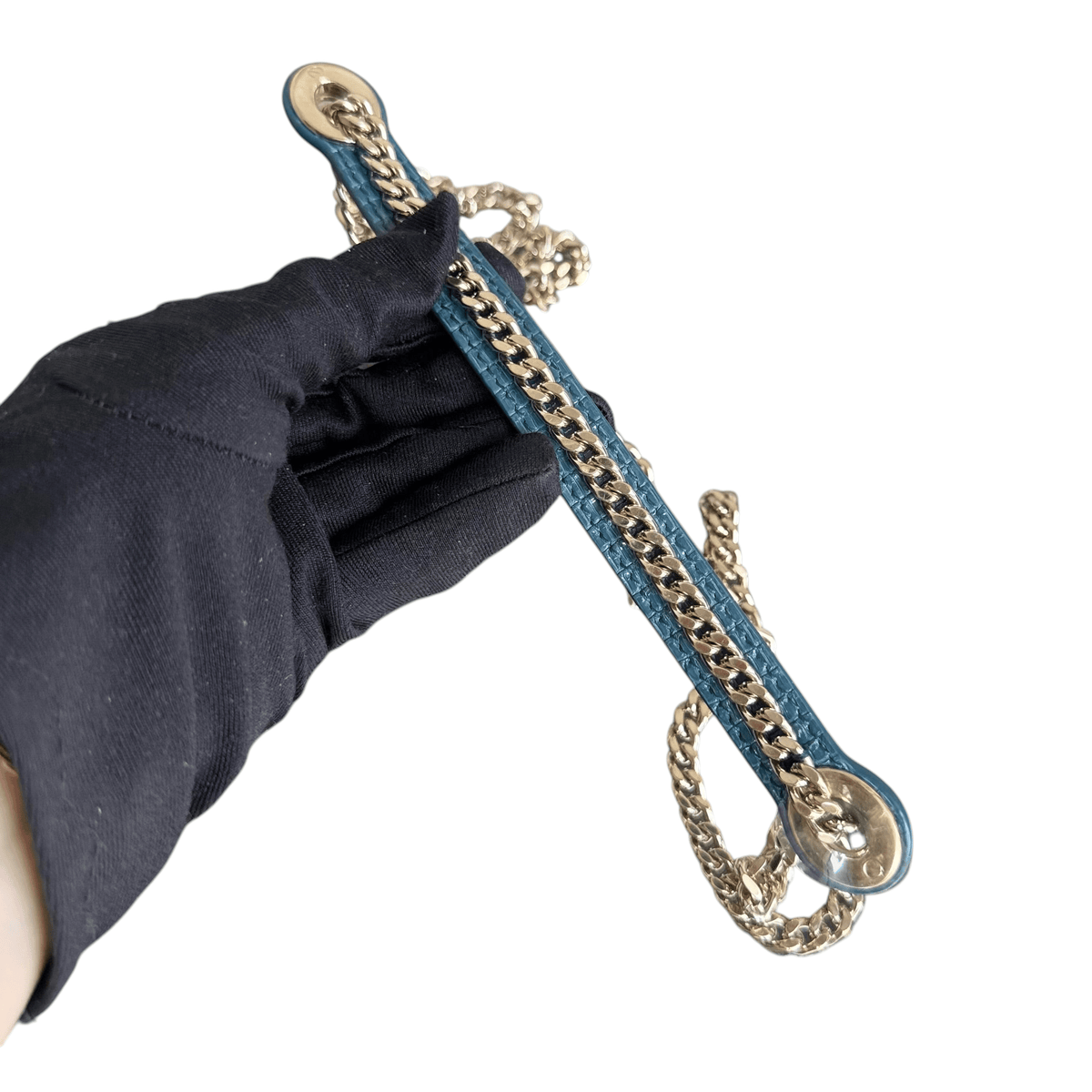Luxury Promise Dior Lady Mini - Exotic Lizard Gold Hardware