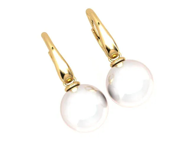 Luxury Promise 2.00ct South Sea Pearls in 18K Yellow Gold