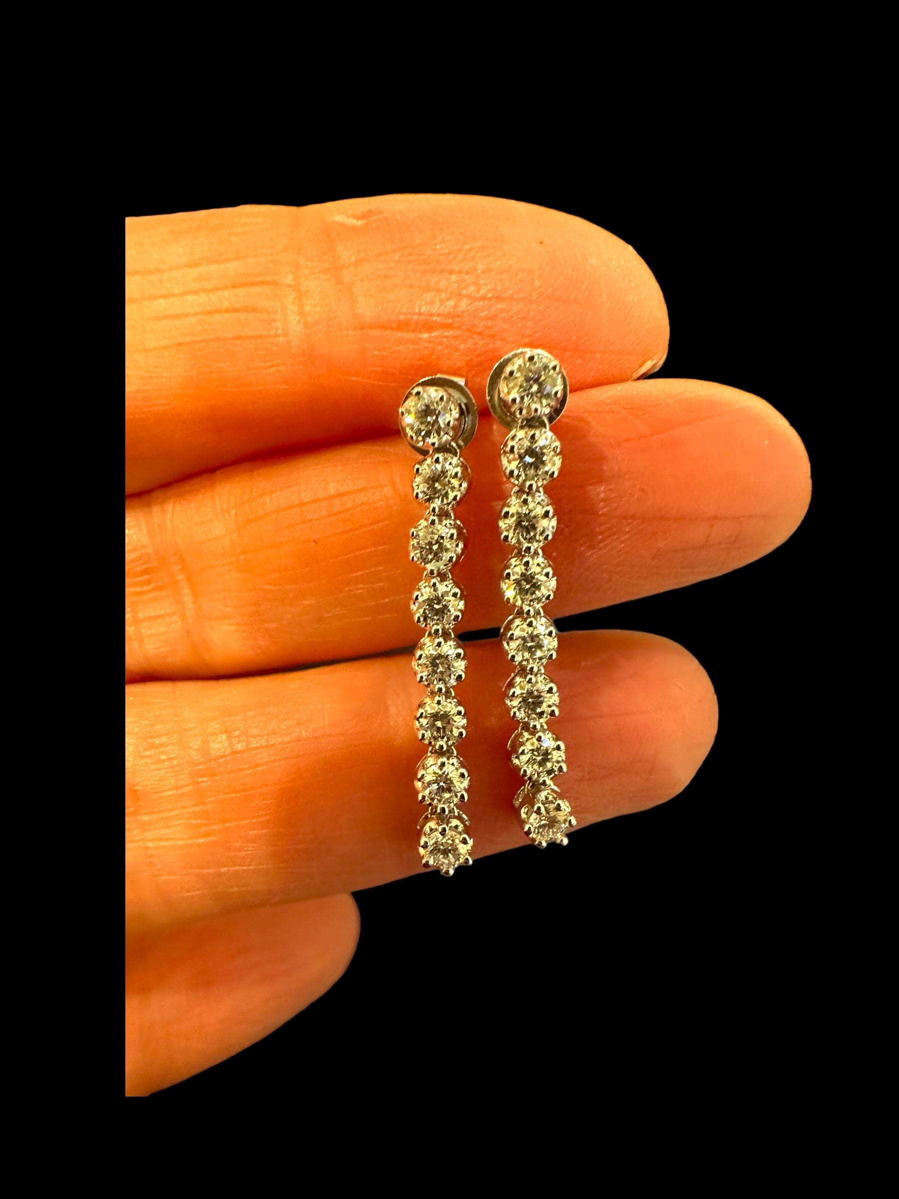Diamond Drop Earrings LuxuryPromise