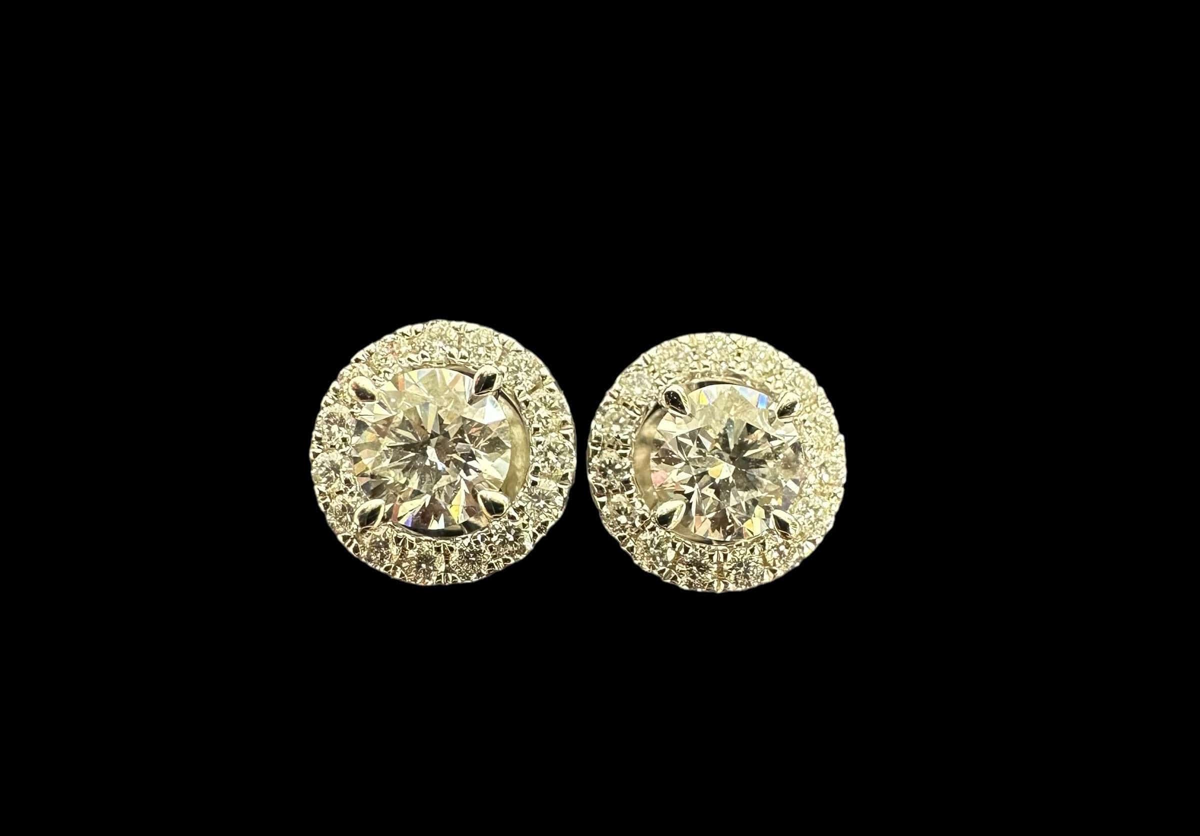 Luxury Promise GIA Certified 2 Way Diamond Studs 0.60ct