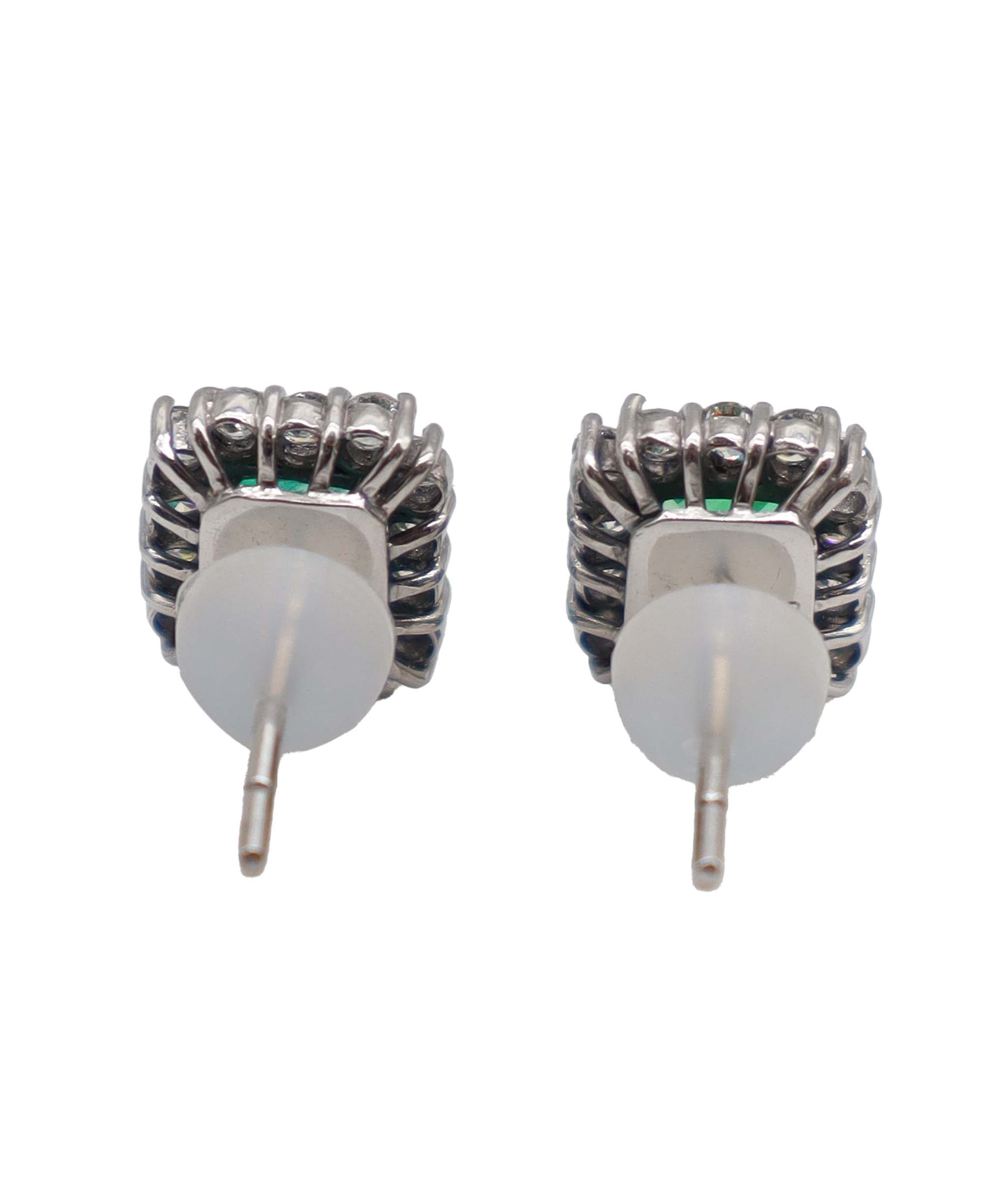 Luxury Promise Emerald earrings J0002