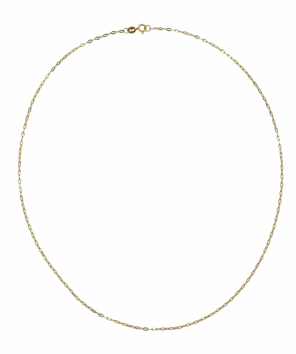 18k gold chain link small ASL8178