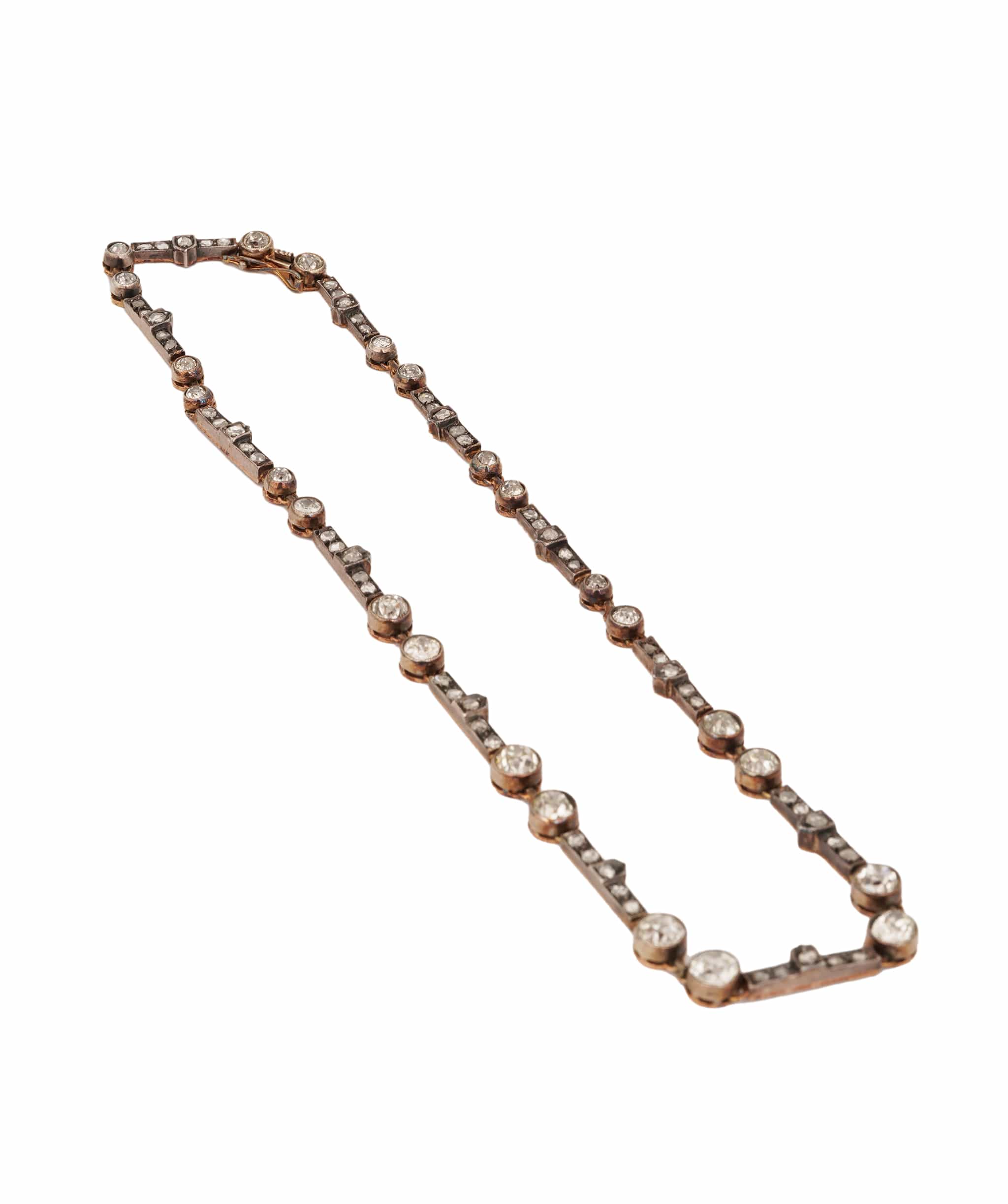 Luxury Promise Antique Diamond Necklace WA25051