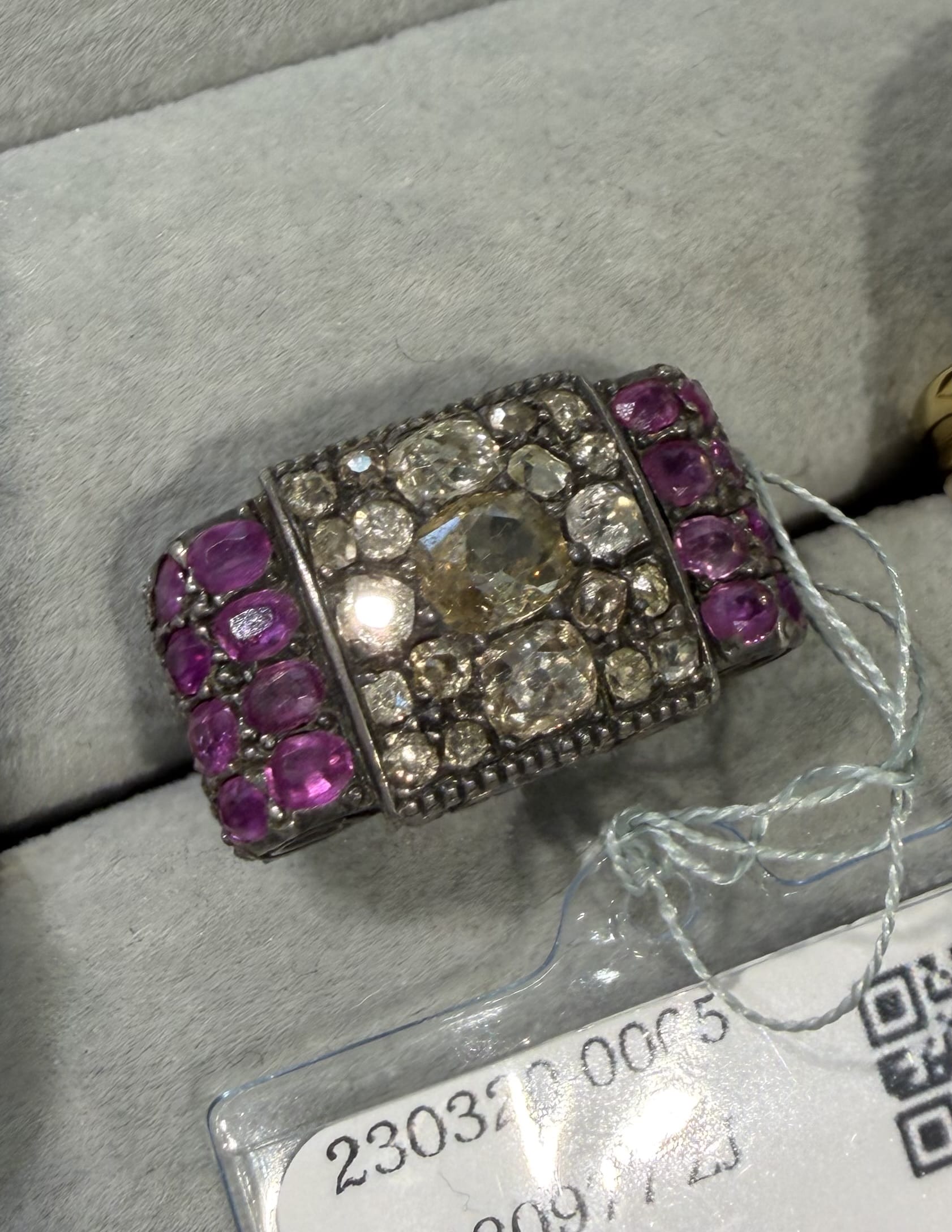 Luxury Promise Antique Diamond Ring in K14 0977 JJC0961