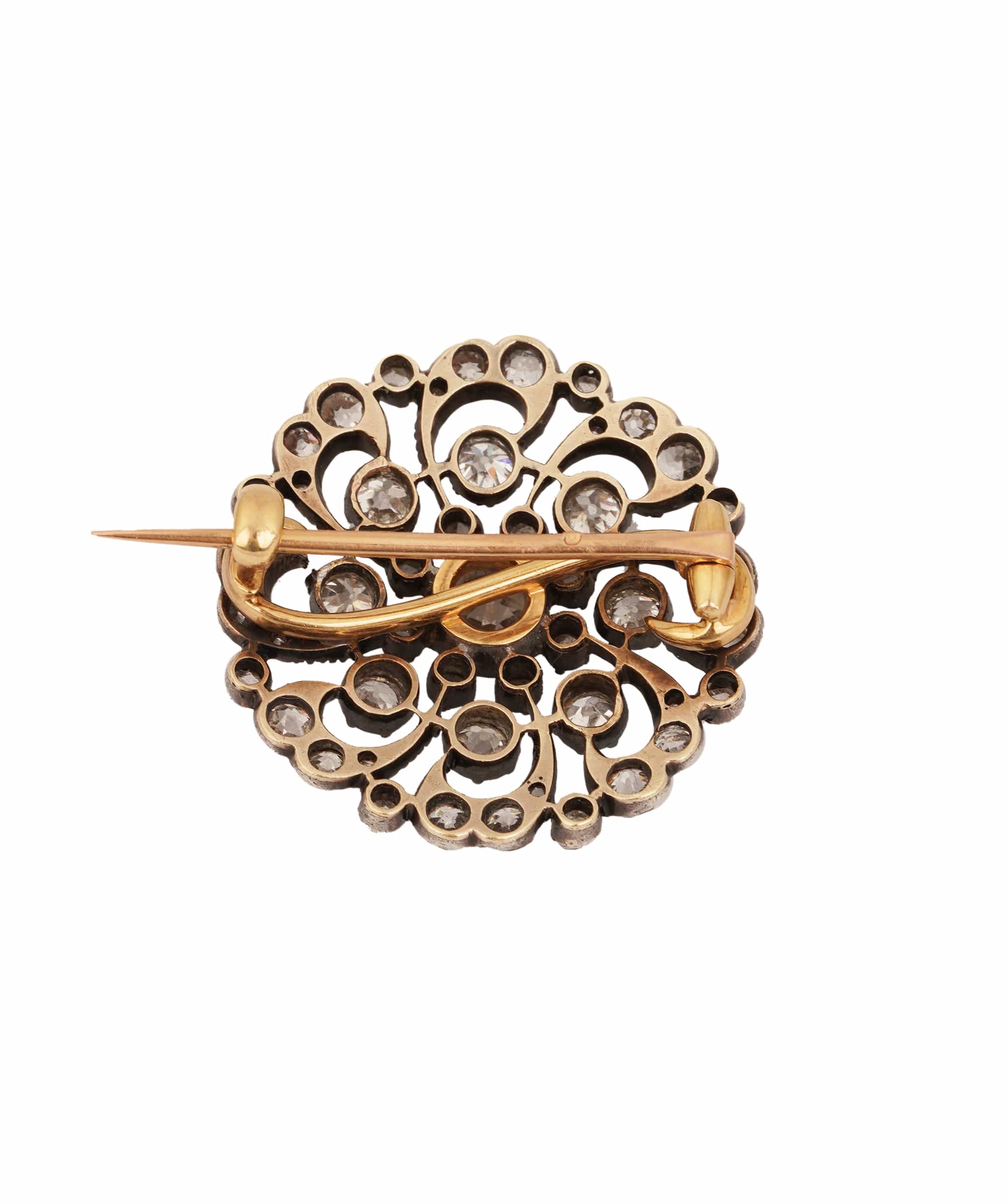 Luxury Promise Diamond Circular Brooch  WA21858