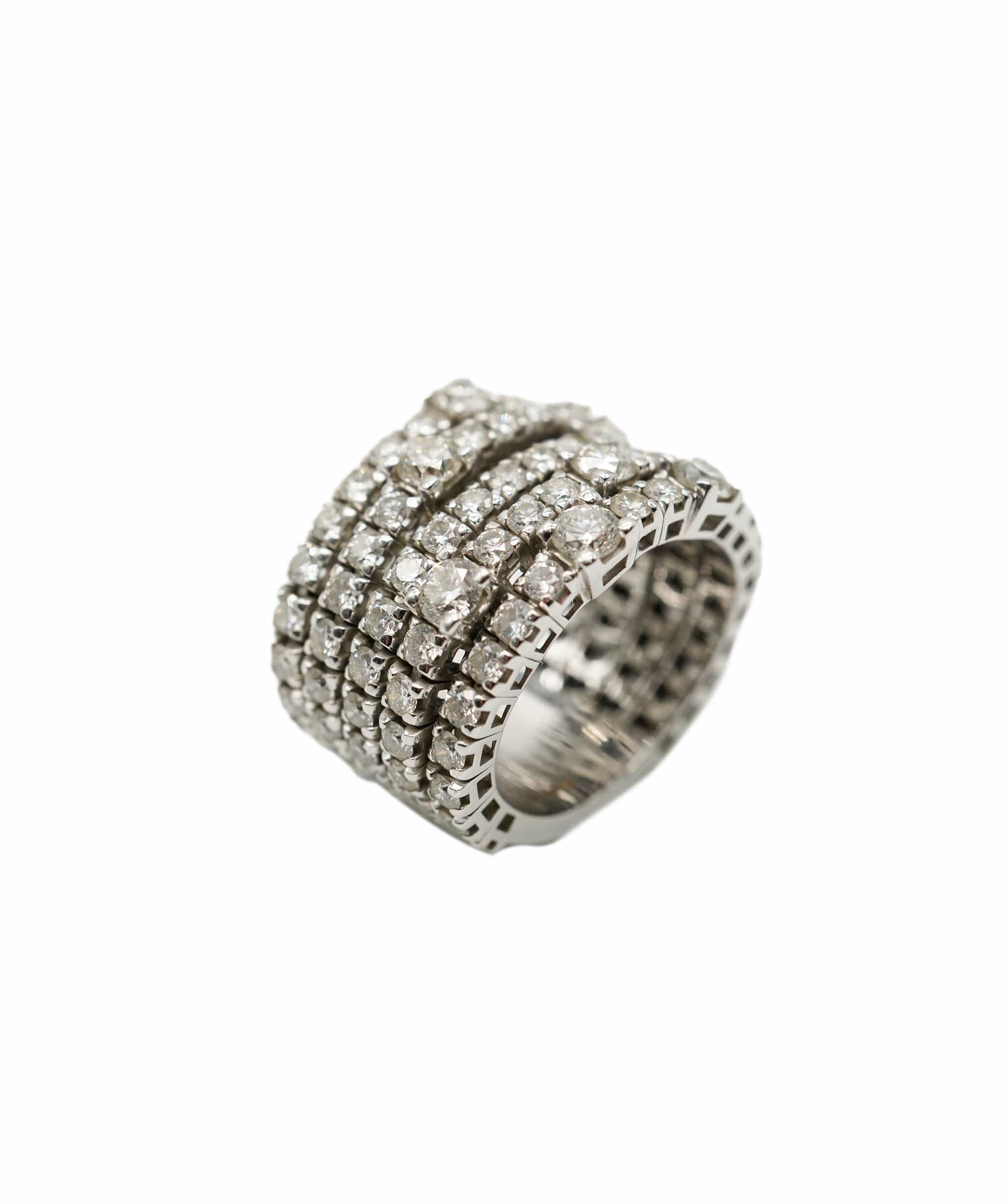 Luxury Promise Diamond ring 6.01 carat total AHC1499