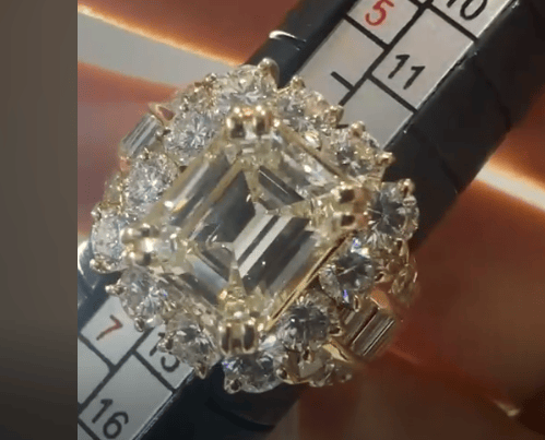Luxury Promise K18 Diamond Ring J07105PDAY