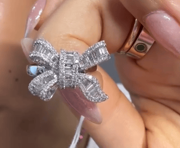 Luxury Promise K18WG Diamond Ring 1J0706EHRT8