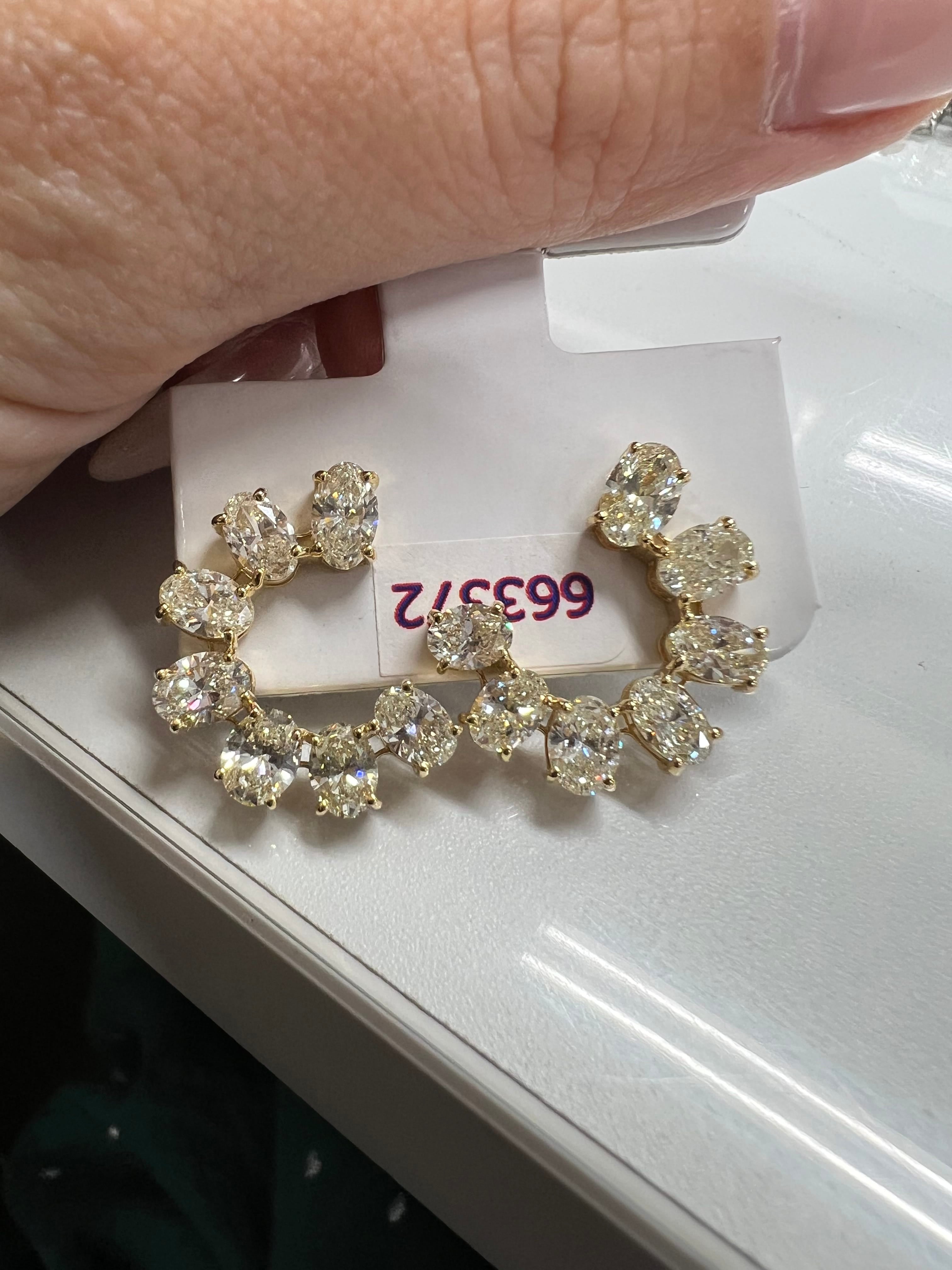 Luxury Promise K18YG DIA PIERCE E0484-2