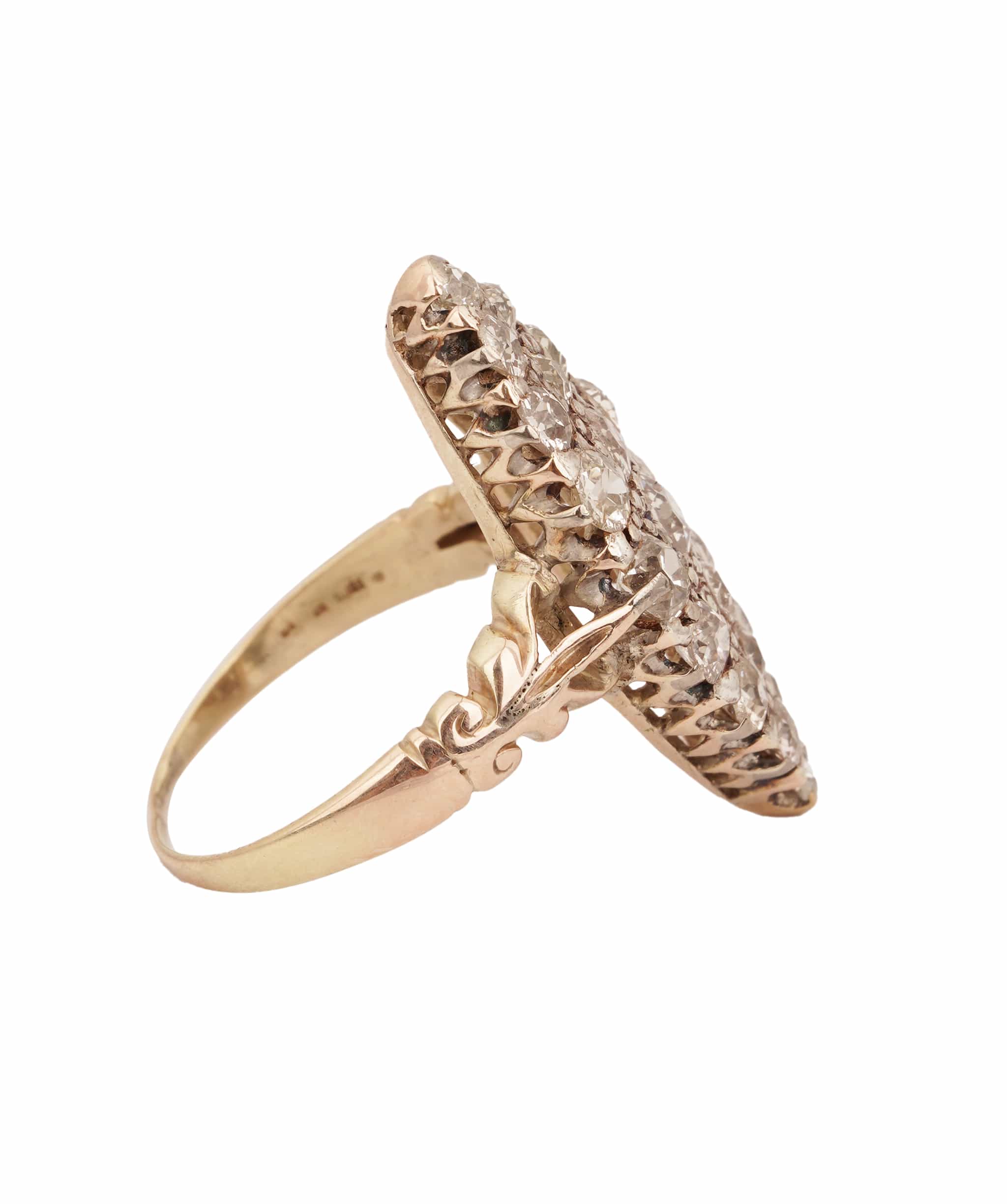Luxury Promise NAVETTE DIAMOND RING RG3