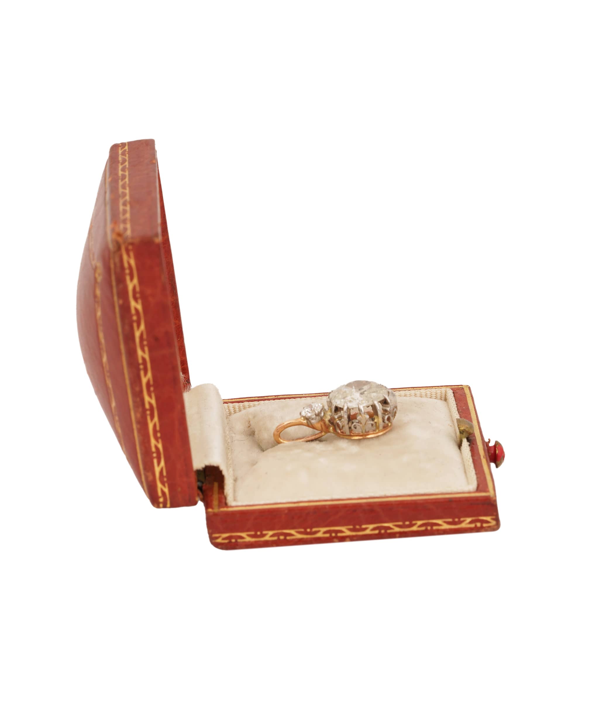 Luxury Promise Old-Cut Diamond Pendant in Box  WA22002