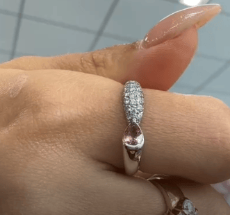 Luxury Promise PT900 Paparacha S Ring PA 0.386 DA 0.35 5.8g NGL Standard 25-34844-0