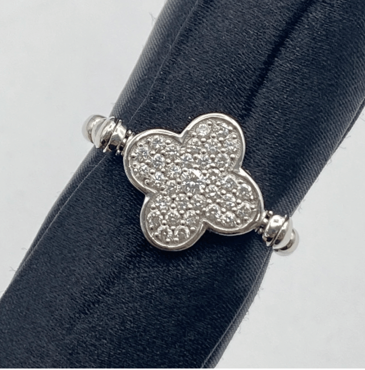 Luxury Promise Pt950 Diamond Ring D0.30 SH 5.1g US 6.5 52183