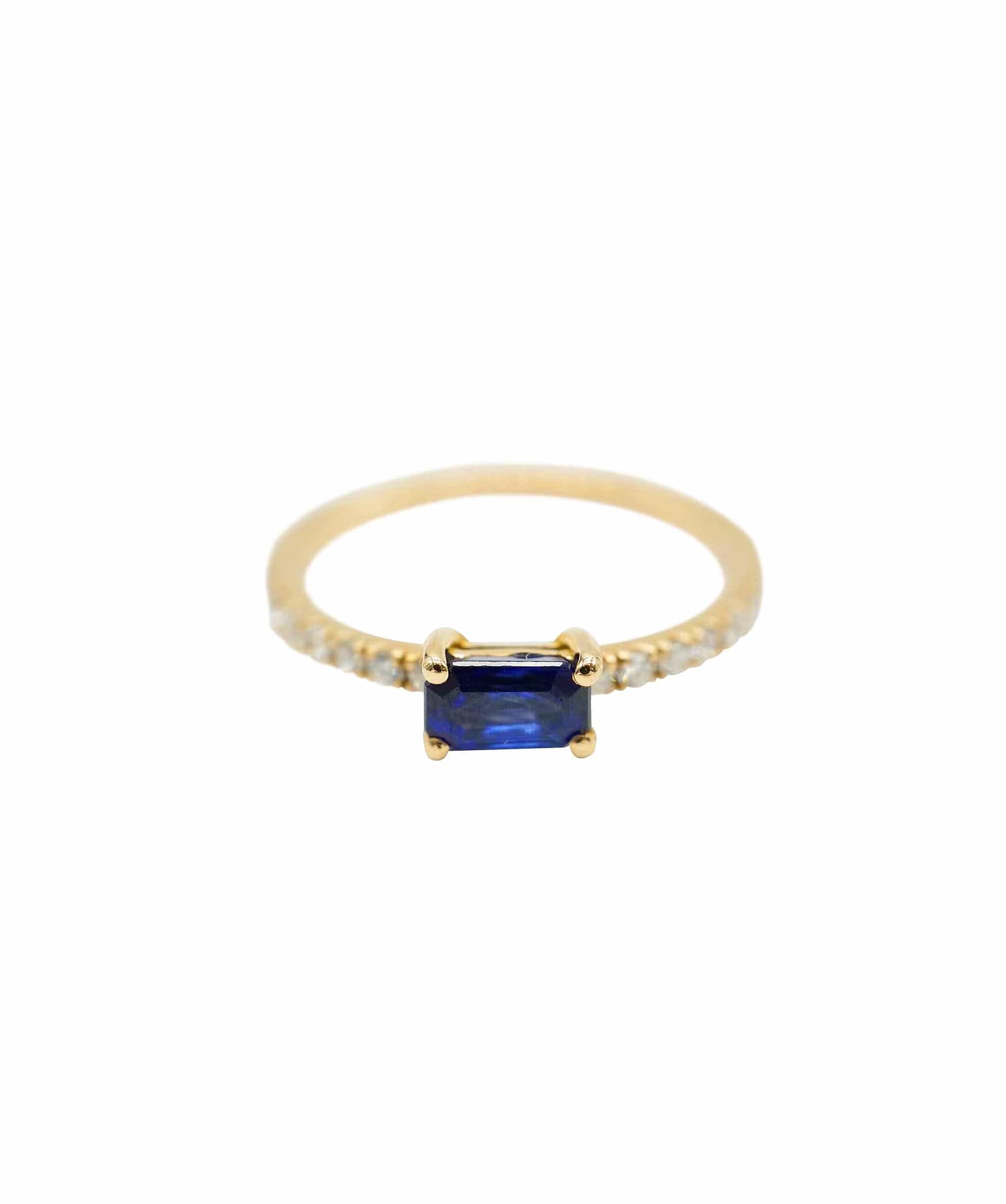 Luxury Promise sapphire ring  ASL8405