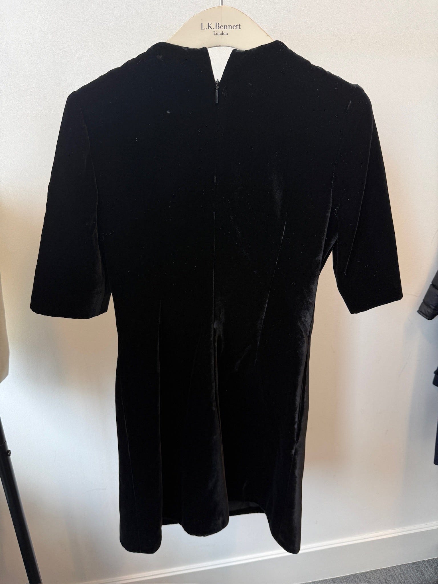 Luxury Promise FR 36 Saint Laurent Paris Black Velvet Dress