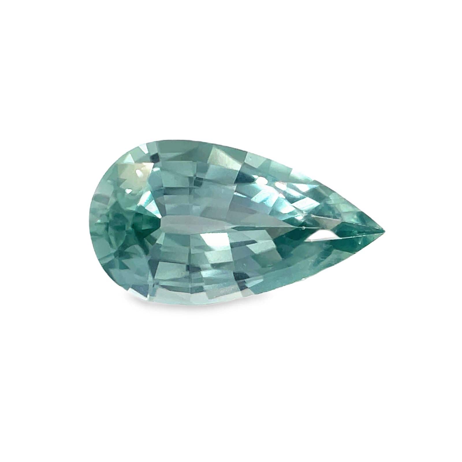 Luxury Promise 0.86ct  Non-Heated Sapphire Pear Shape DXBCD1928