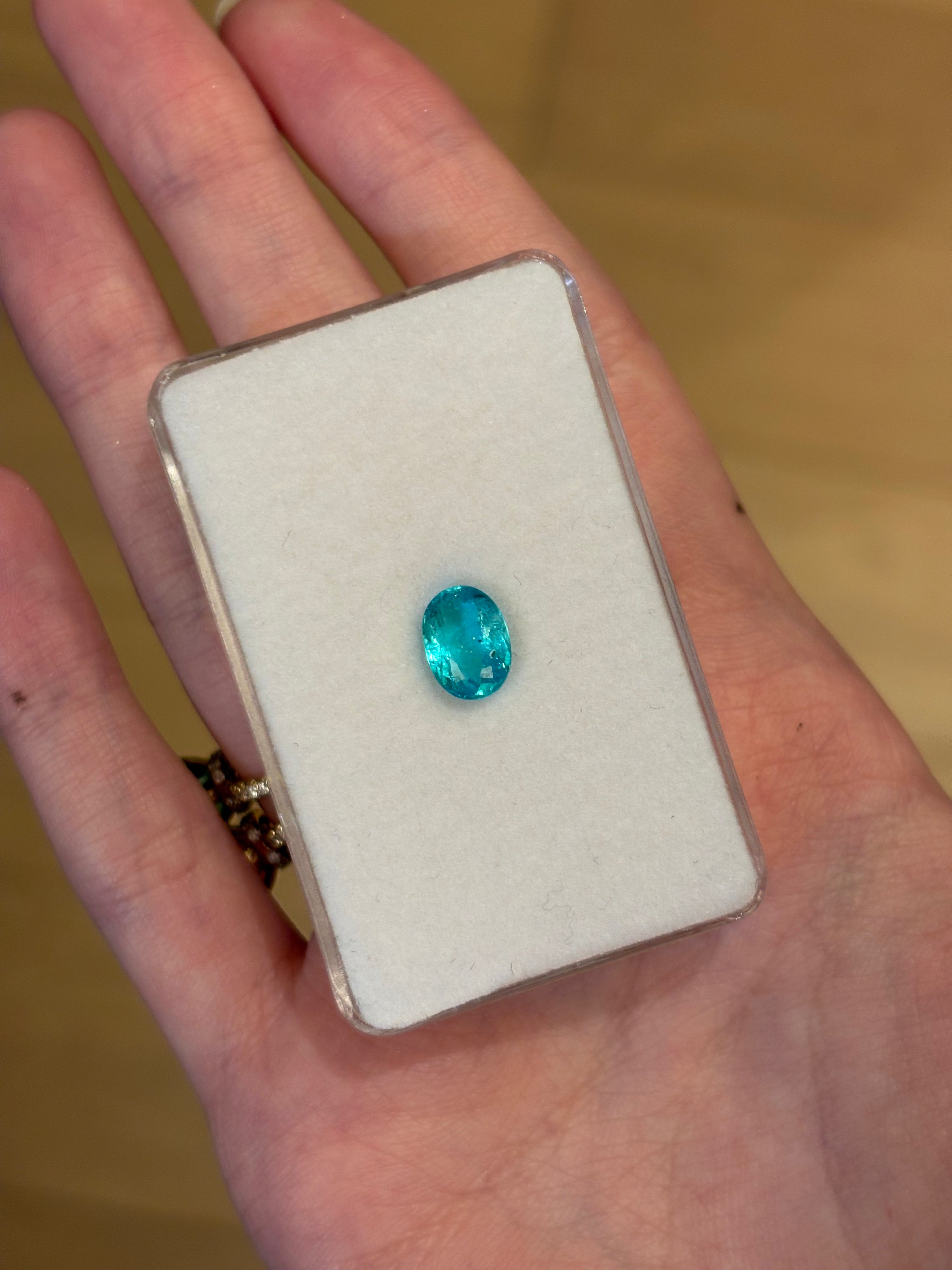 Luxury Promise 1.75ct Windex Blue Neon Paraiba Cuts (P-31) DXBCD1631