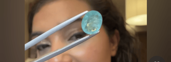 Luxury Promise 1.81ct Blue Paraiba Cuts (P-80) DXBCD1691