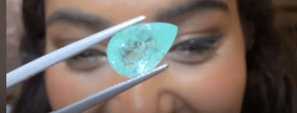 Luxury Promise 3.28ct Neon Paraiba Cuts (P-86) DXBCD1697