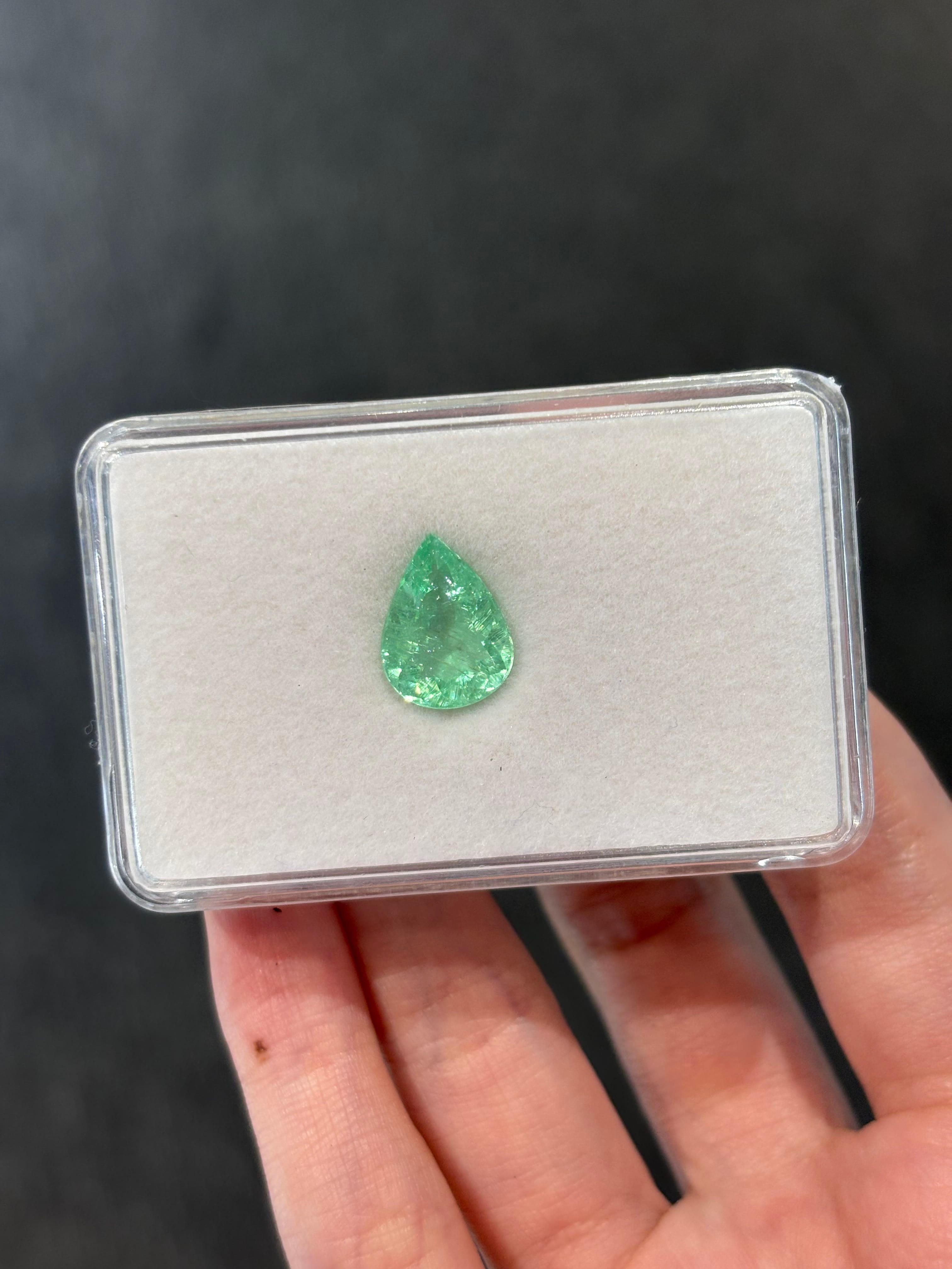 Luxury Promise 3.75ct Paraiba Pear DXBCD1981