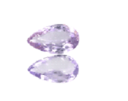 Luxury Promise 4.12ct  Spinel Pear Shape Pair DXBCD1942
