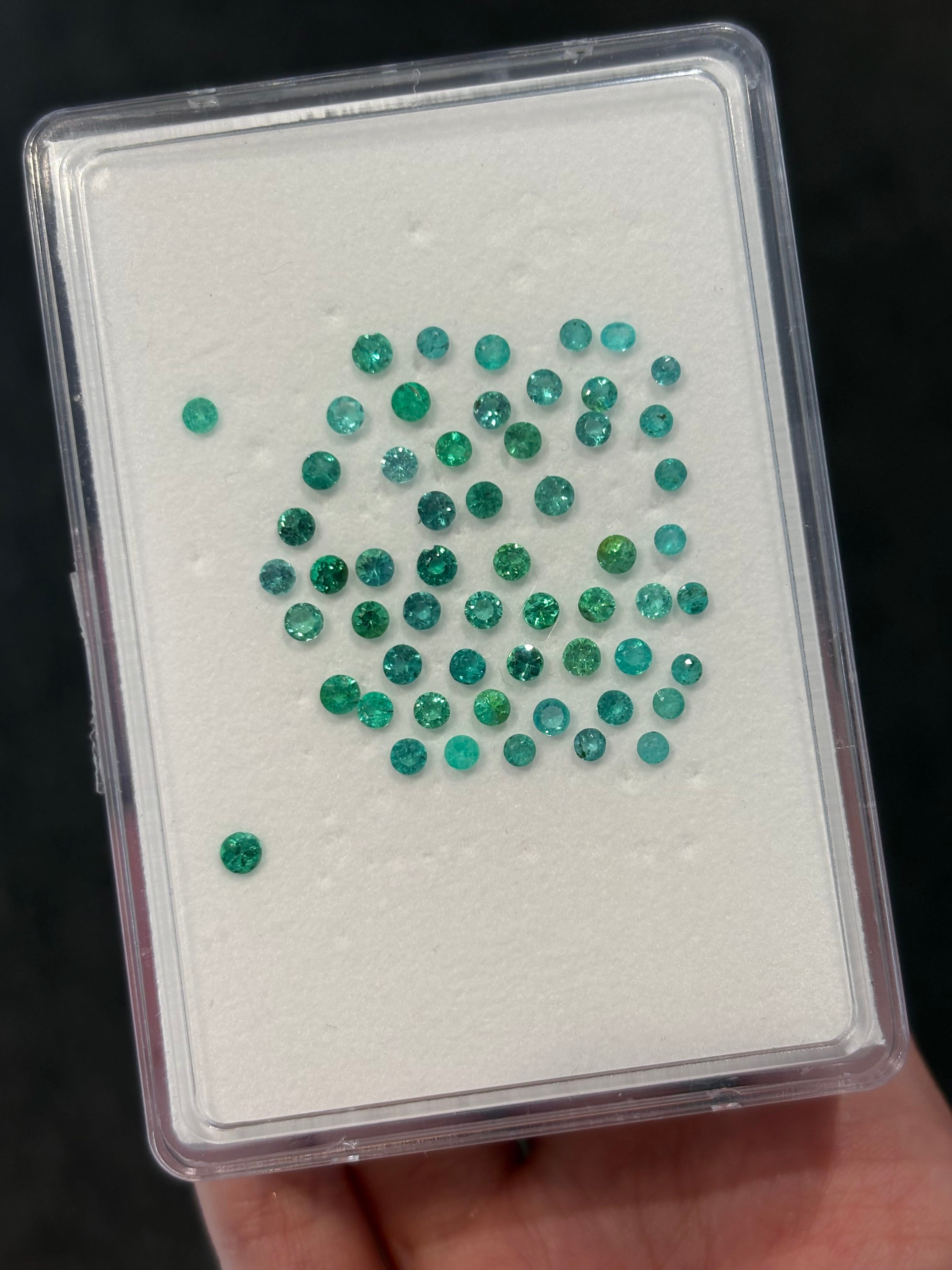 Luxury Promise 6.08ct Brazil Paraiba Lot (price for 1ct) DXBCD1982