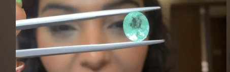 Luxury Promise 6.61ct Blue Paraiba Cuts (P-17) Set of 2 DXBCD1621