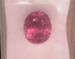 Luxury Promise Copper Bearing Paraiba Pink P-67 15.18cts DXBCD1678
