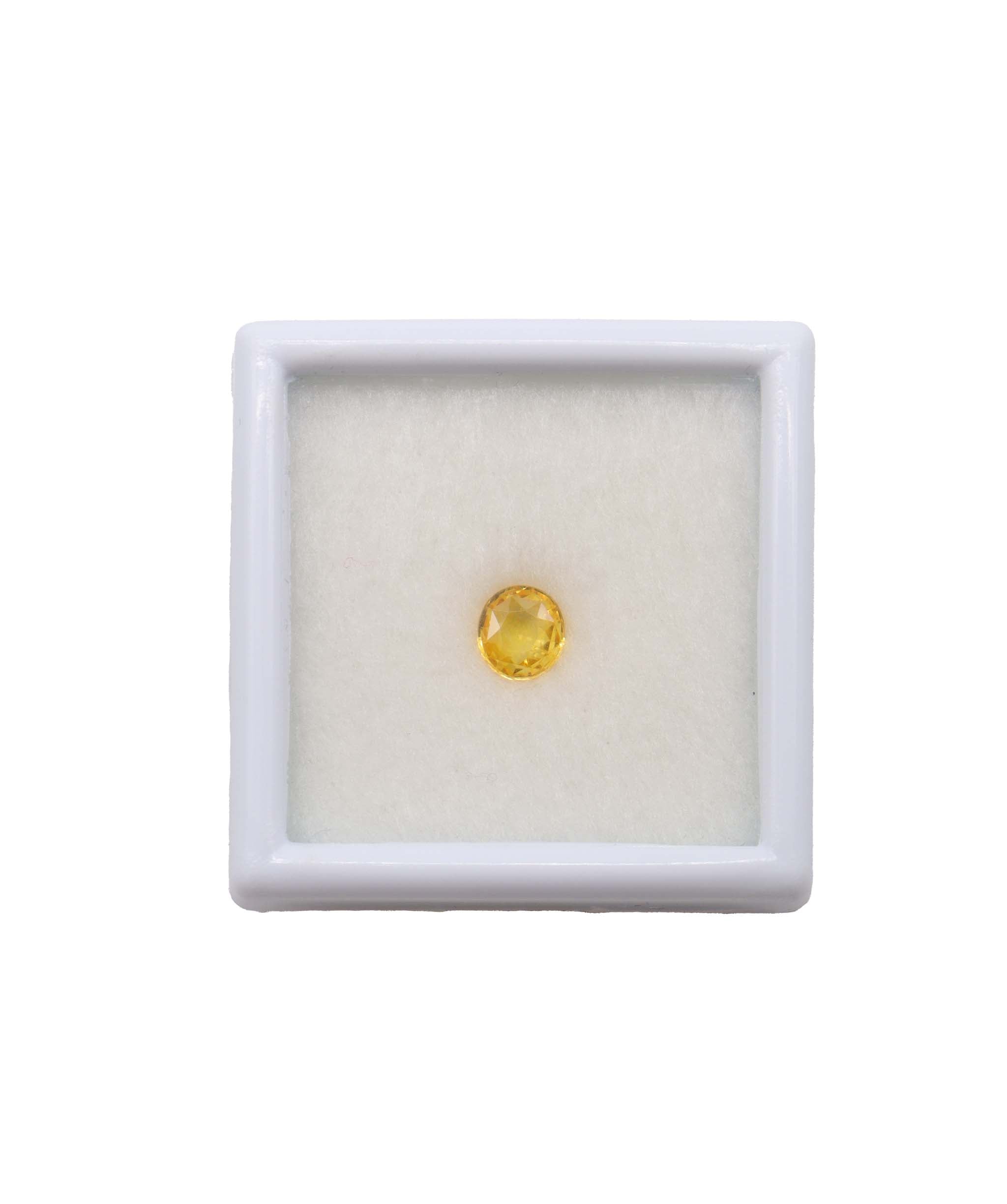 Luxury Promise GOLDEN YELLOW SAPPHIRE NATURAL 1.15 MS 18724-24 MS 18724-24