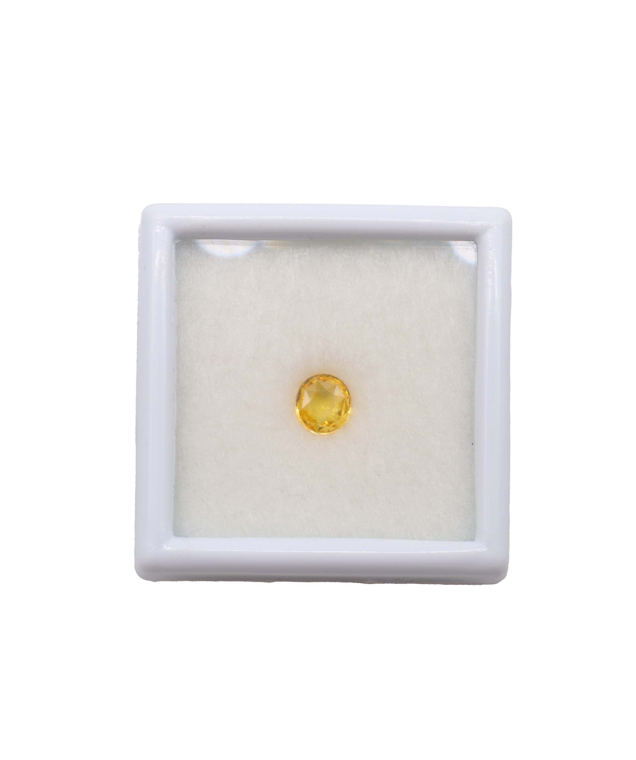 Luxury Promise GOLDEN YELLOW SAPPHIRE NATURAL 1.15 MS 18724-24 MS 18724-24