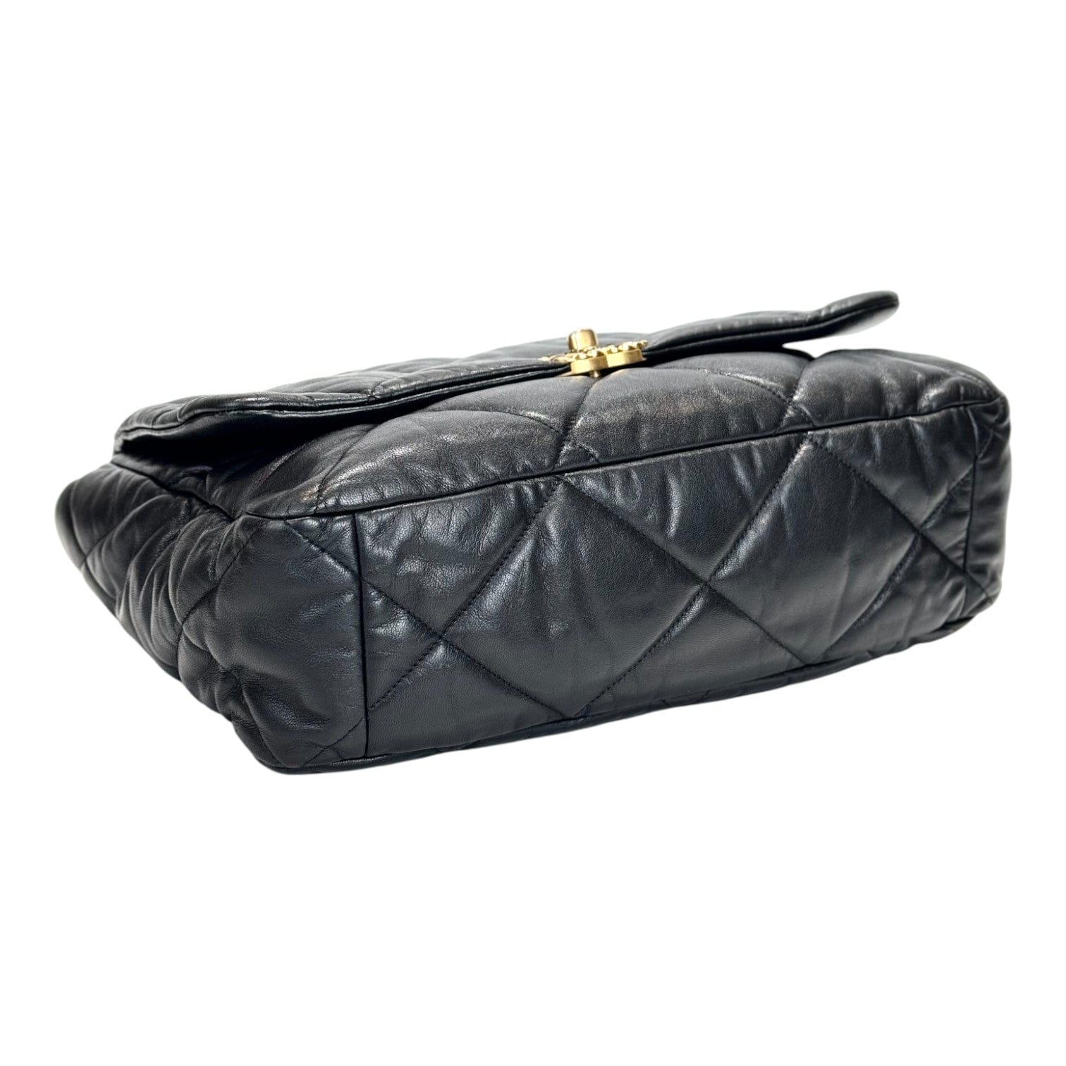 Luxury Promise Chanel 19 Maxi Black Bag - Full Set