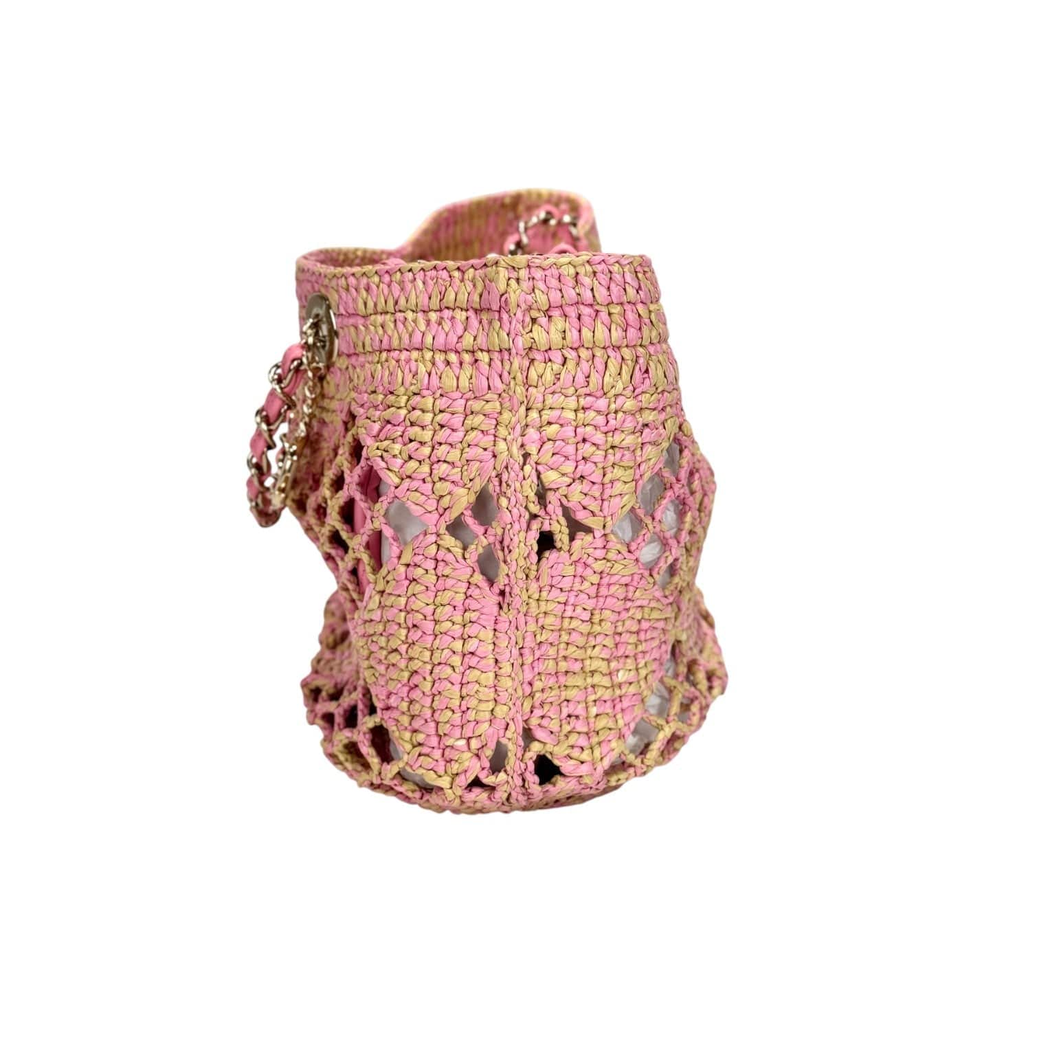 Luxury Promise Chanel Pink Coco Small Shopping Tote Bag