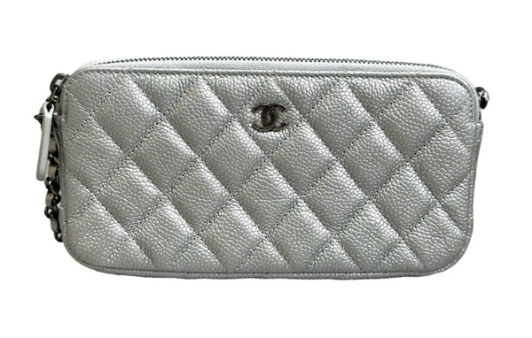 Luxury Promise Chanel Silver Wallet on Chain