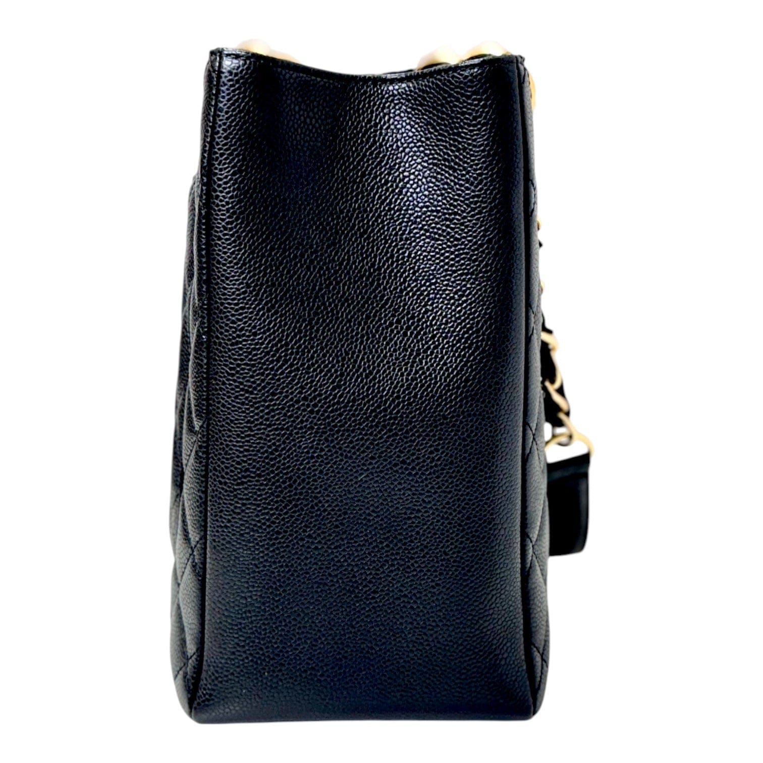 Luxury Promise Chanel Tote GST BlackBag with Gold Hardware