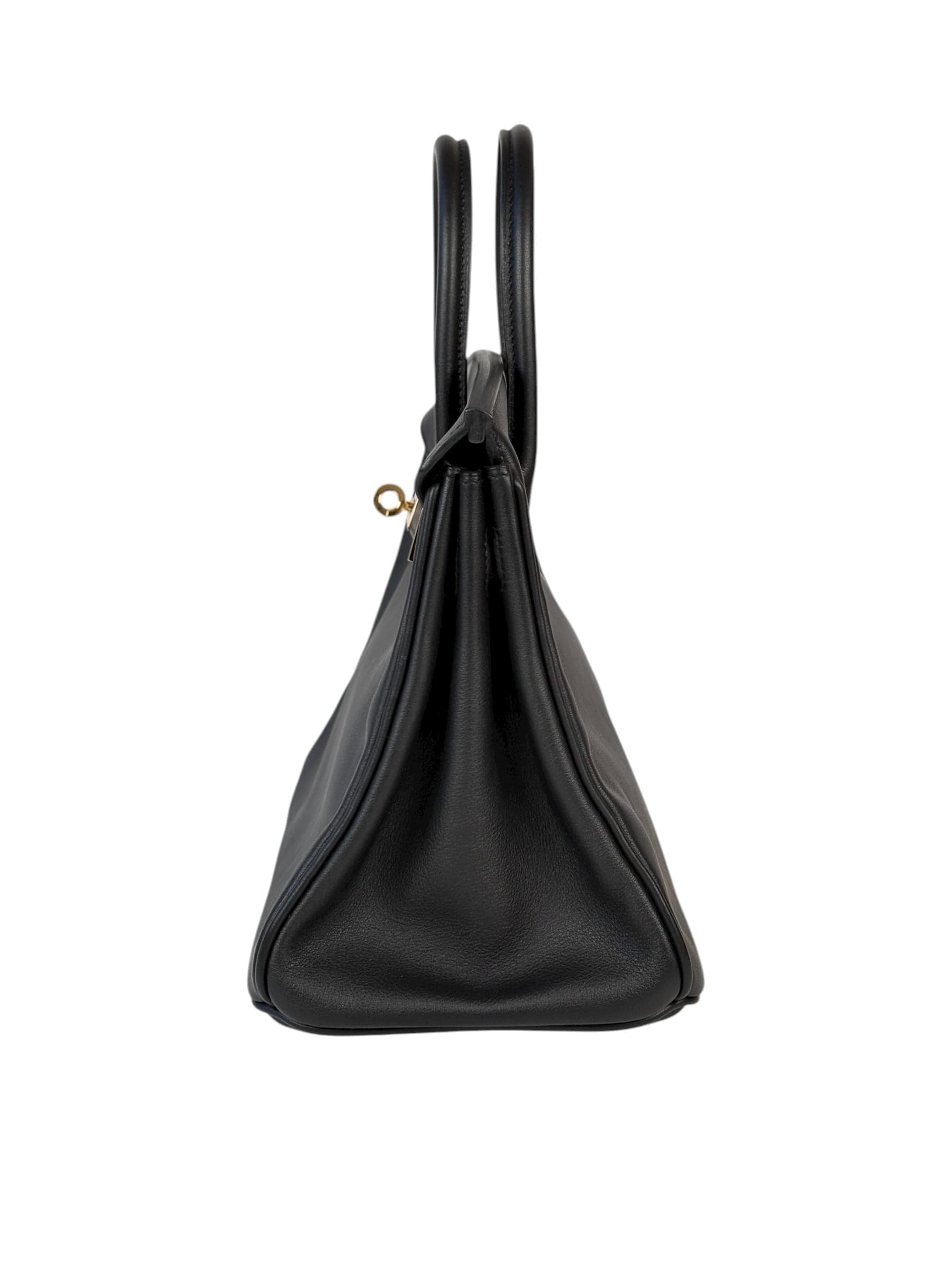 Luxury Promise Hermes Birkin 25cm Black in Swift with GHW - A Stamp