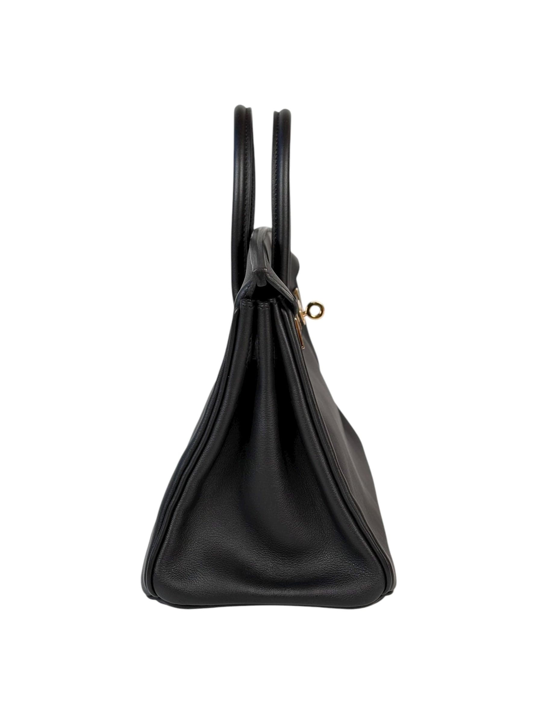 Luxury Promise Hermes Birkin 25cm Black in Swift with GHW - A Stamp