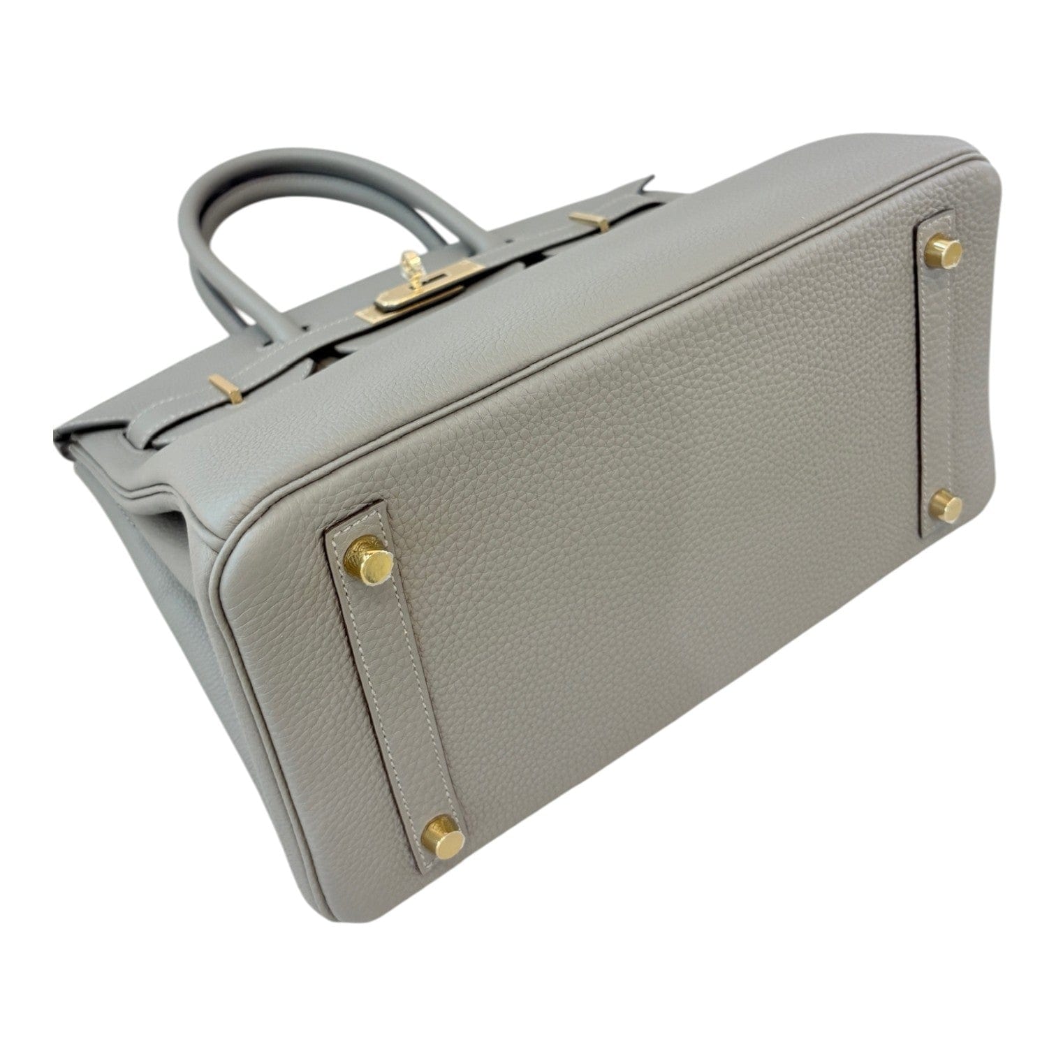 Luxury Promise Hermes Birkin 30cm Gris Meyer Togo Bag - W Stamp