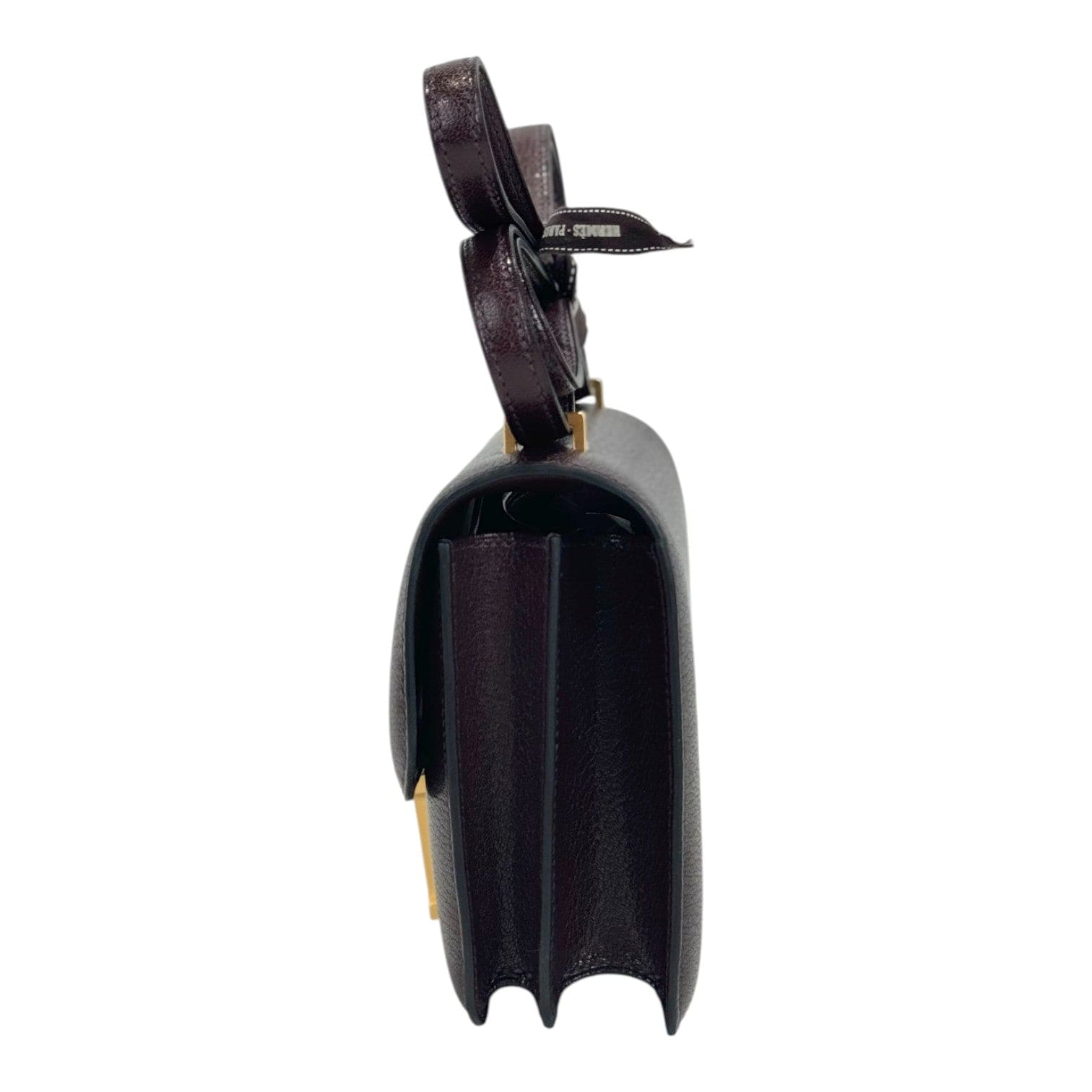 Luxury Promise Hermes Constance Bag Mini 0G Rouge Sellier Chevre Chamkila - New & Unused - K Stamp