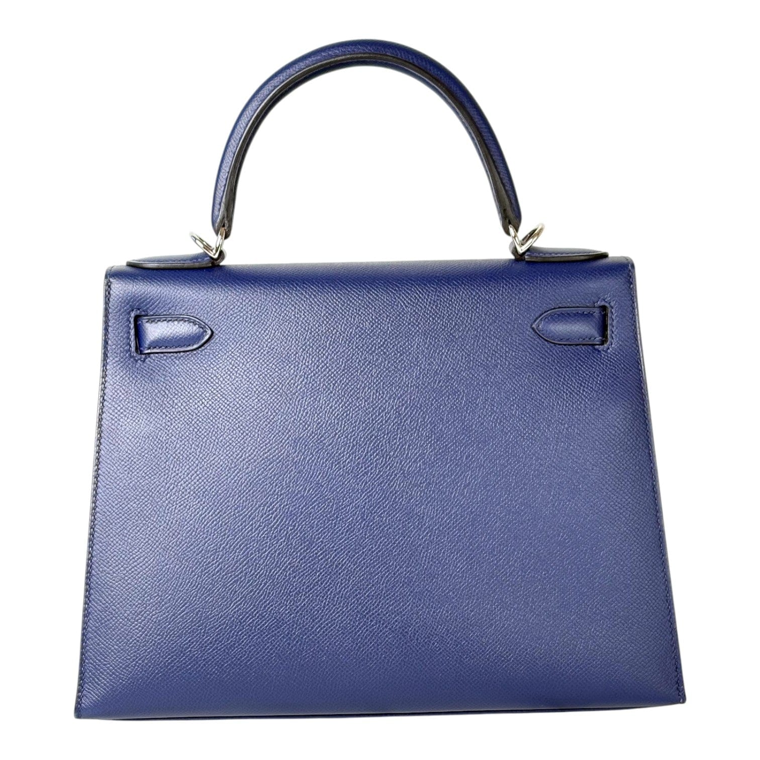 Luxury Promise Hermes Kelly 28cm Bag Navy Epsom with PHW