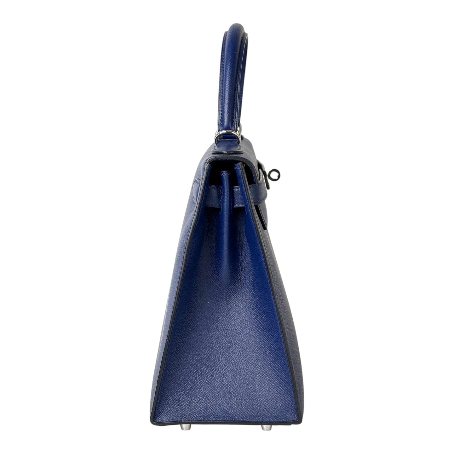 Luxury Promise Hermes Kelly 28cm Bag Navy Epsom with PHW